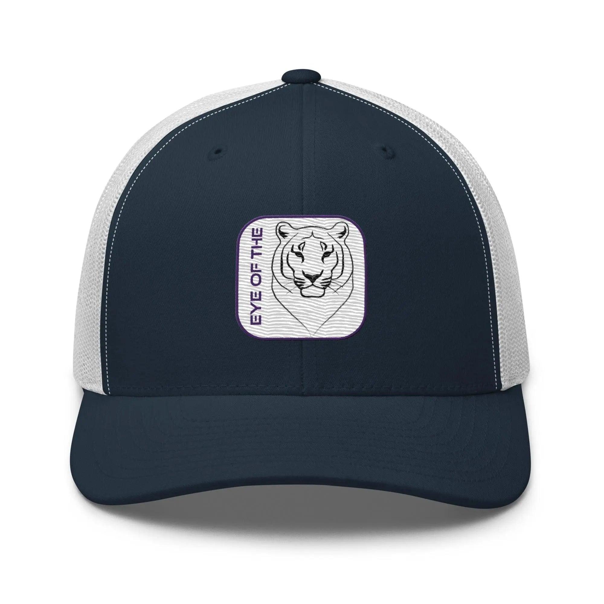 'Eye Of The Tiger' Retro Trucker Cap - POMA Graphics