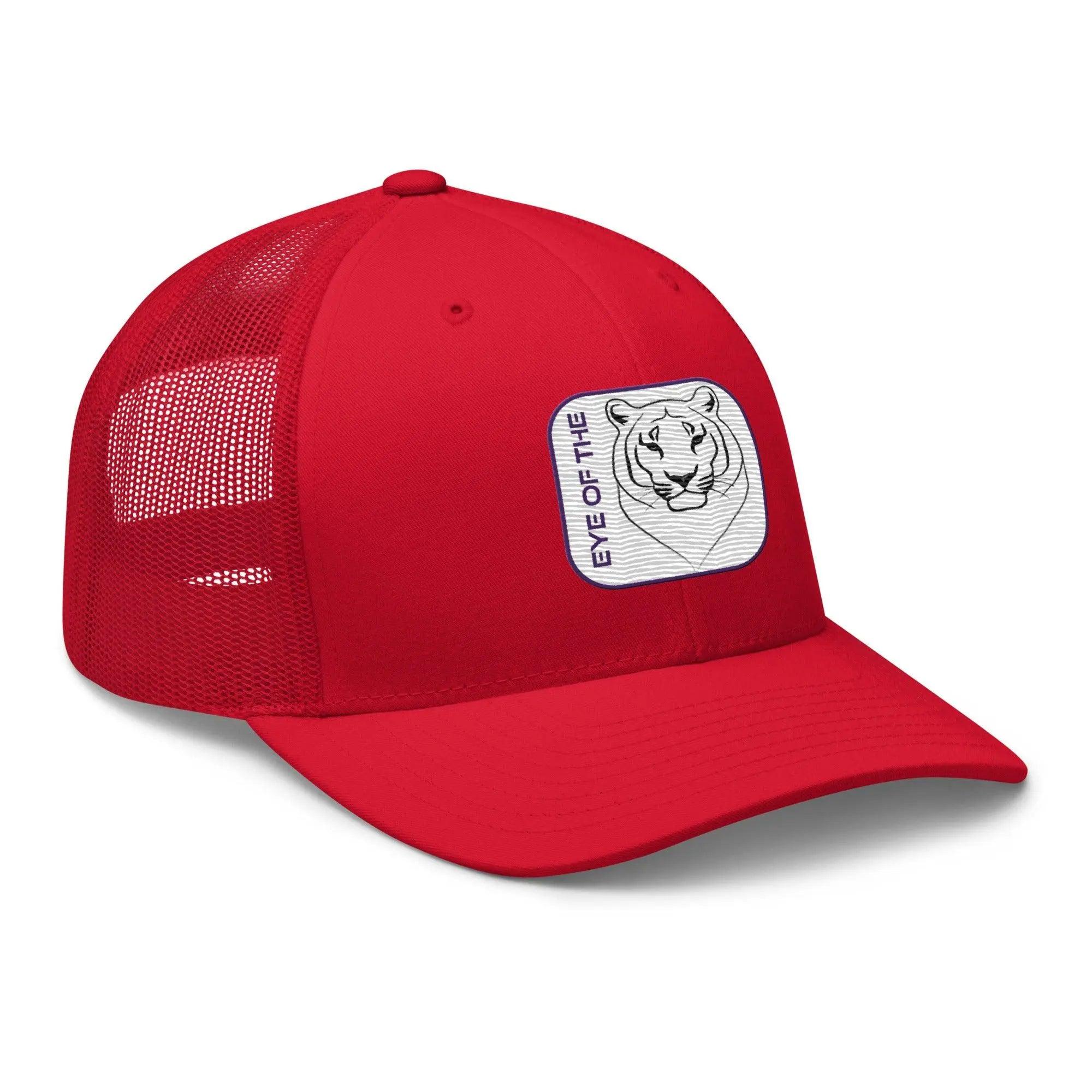 'Eye Of The Tiger' Retro Trucker Cap - POMA Graphics