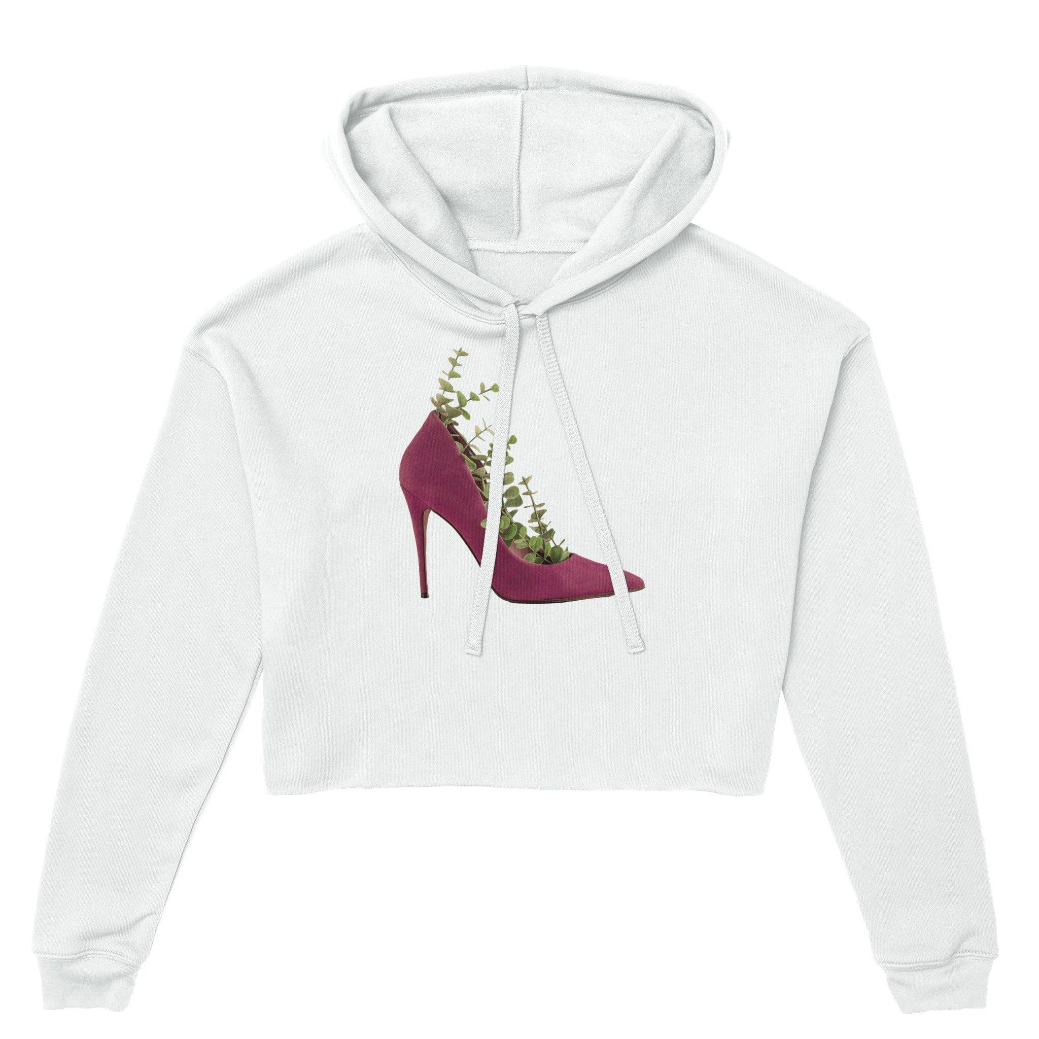 'Stiletto' Cropped Hoodie - POMA