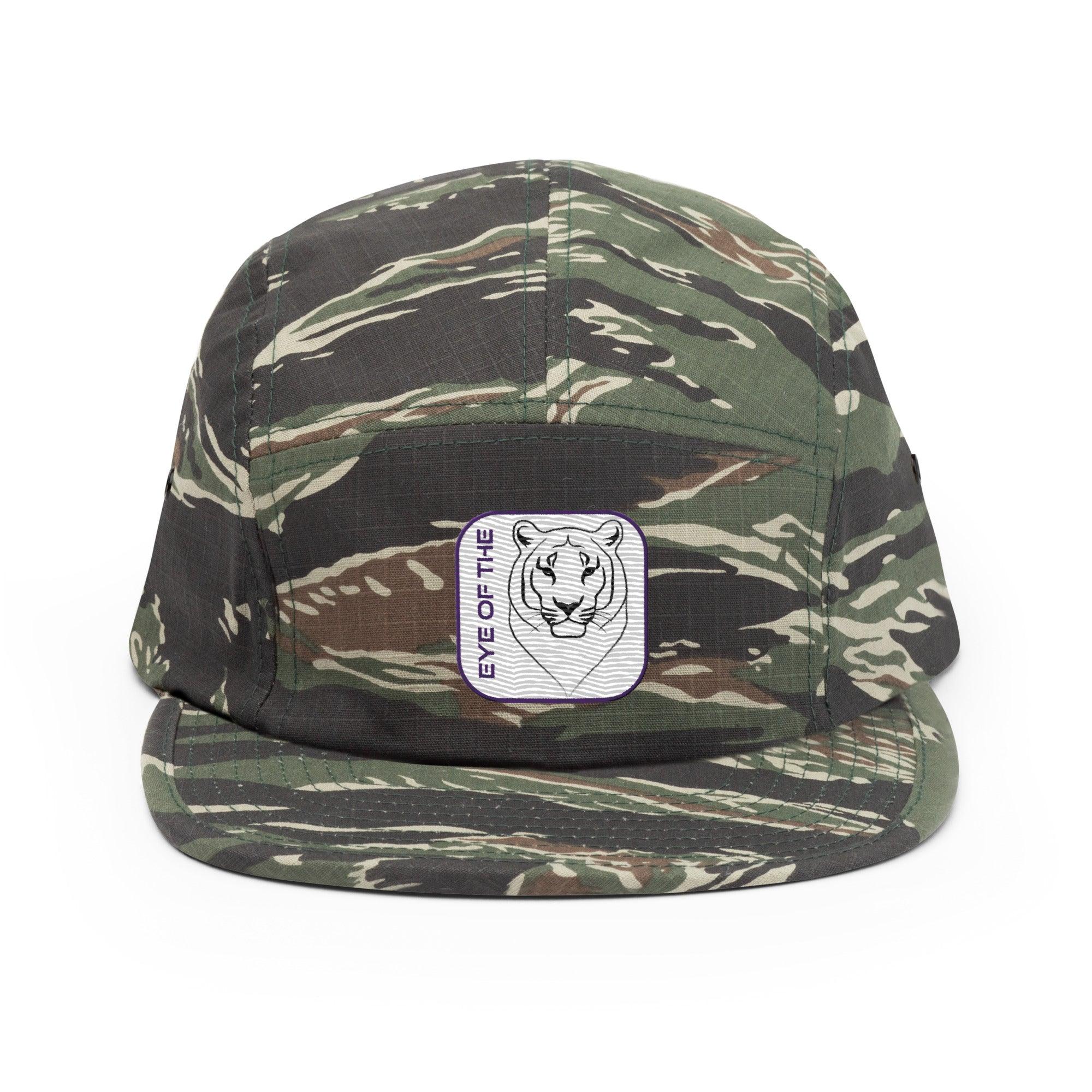 'Eye Of The Tiger' Five Panel Cap - POMA Graphics