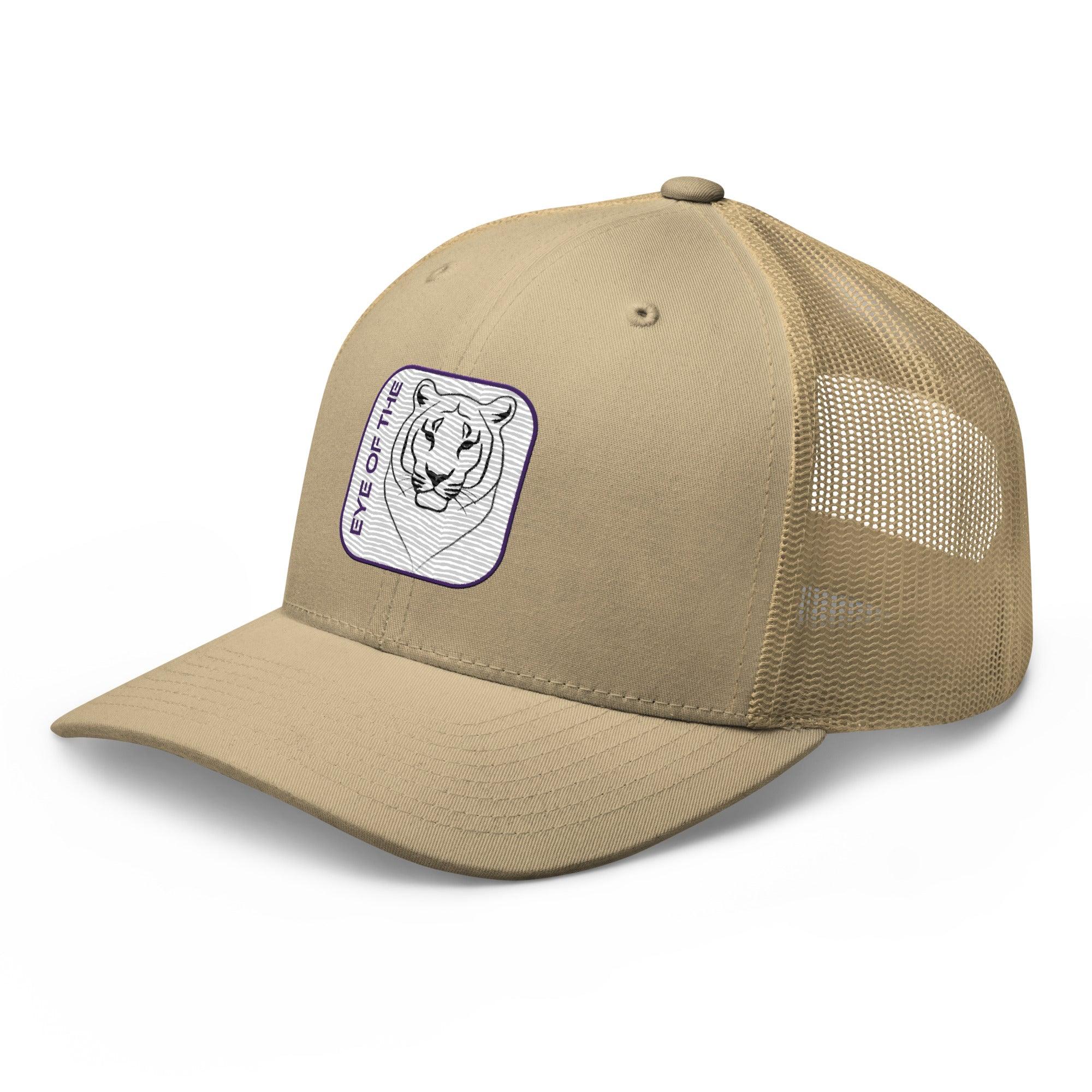 'Eye Of The Tiger' Retro Trucker Cap - POMA Graphics