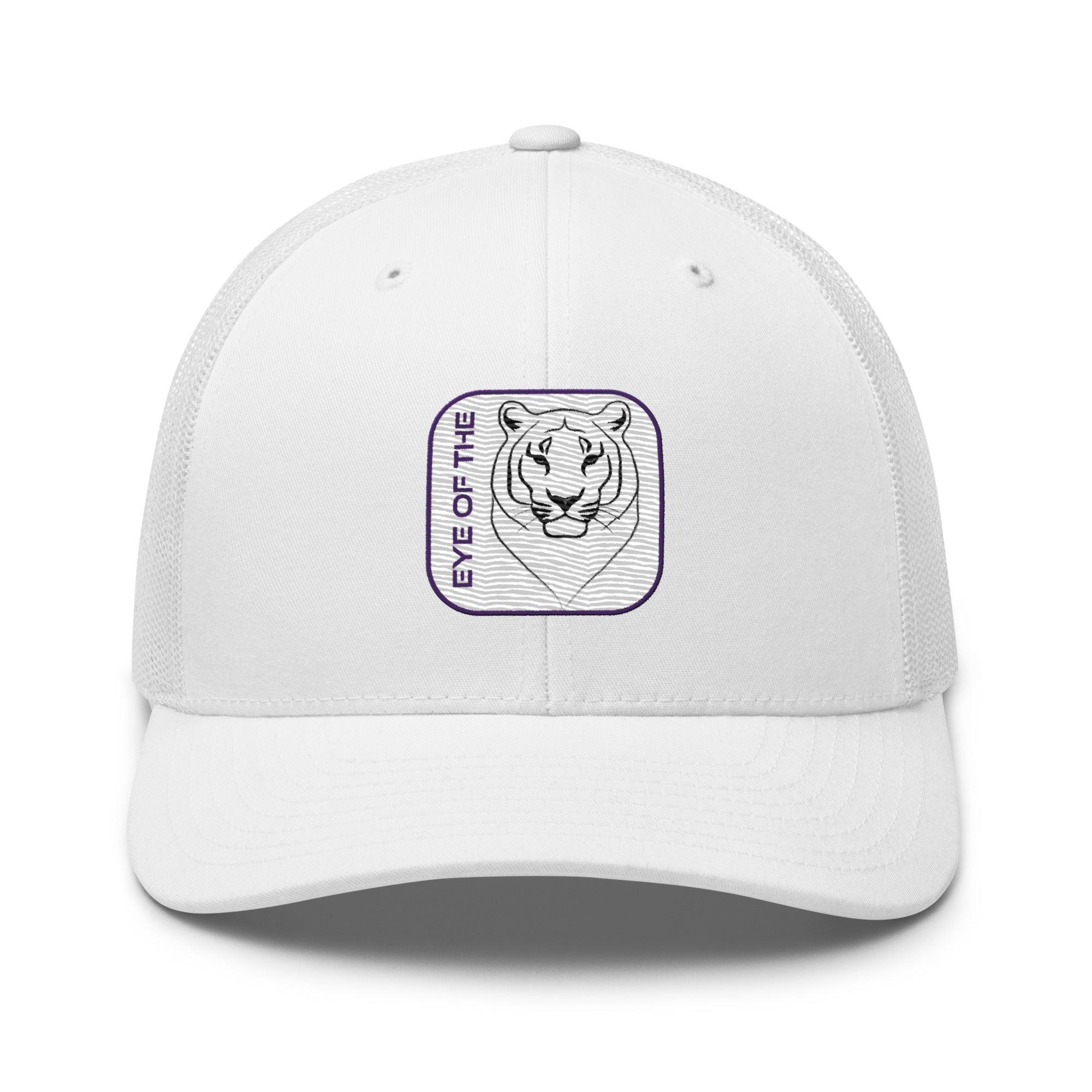 'Eye Of The Tiger' Retro Trucker Cap - POMA Graphics