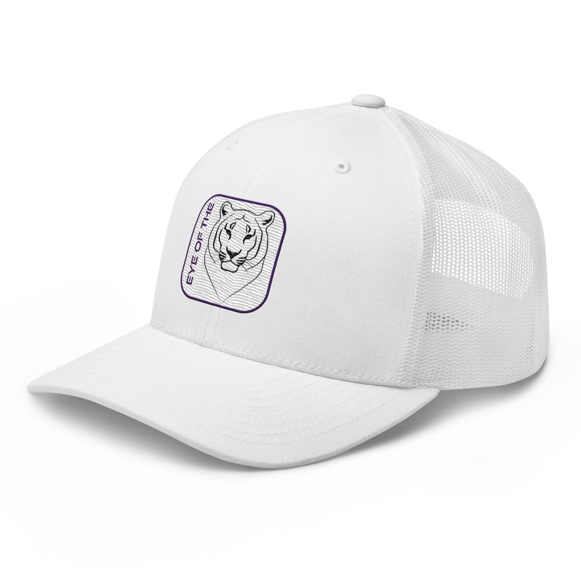 'Eye Of The Tiger' Retro Trucker Cap - POMA Graphics