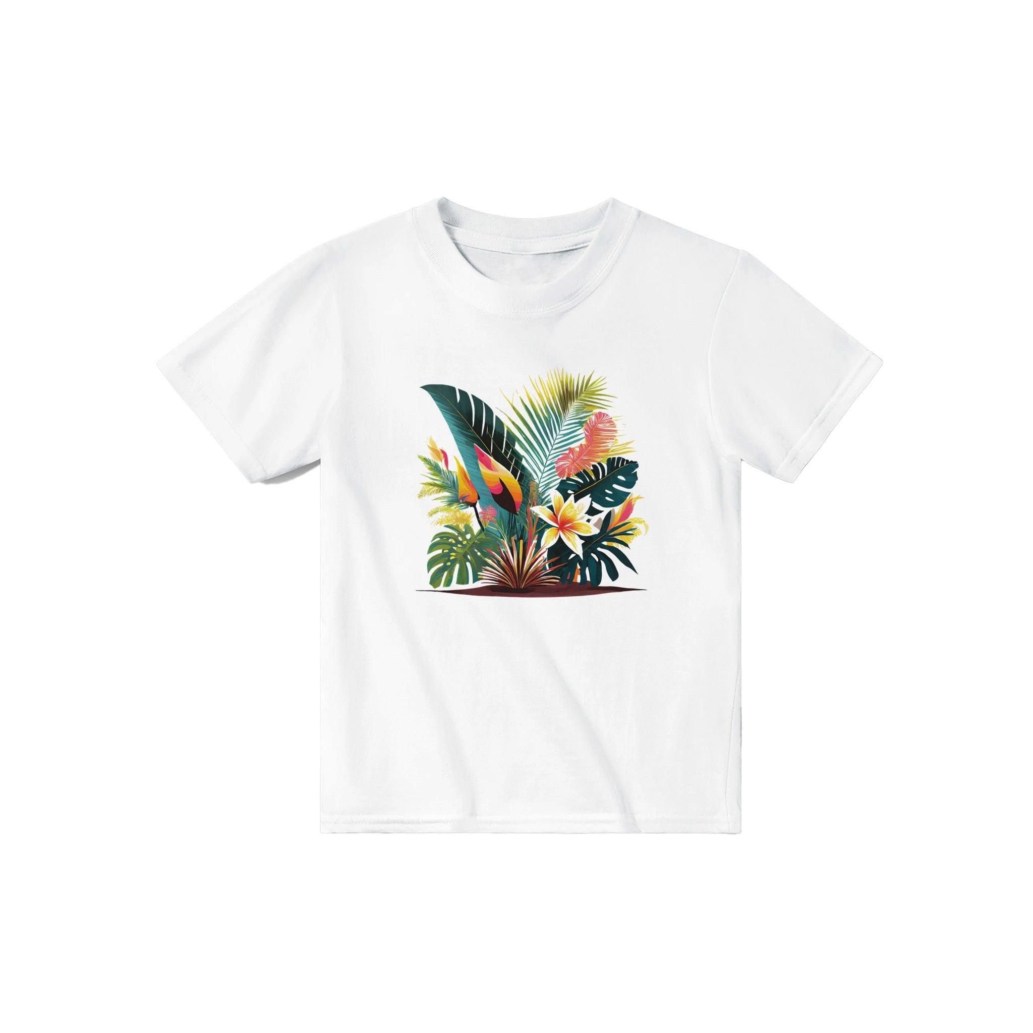 'Floral Jungle' Baby Tee - POMA