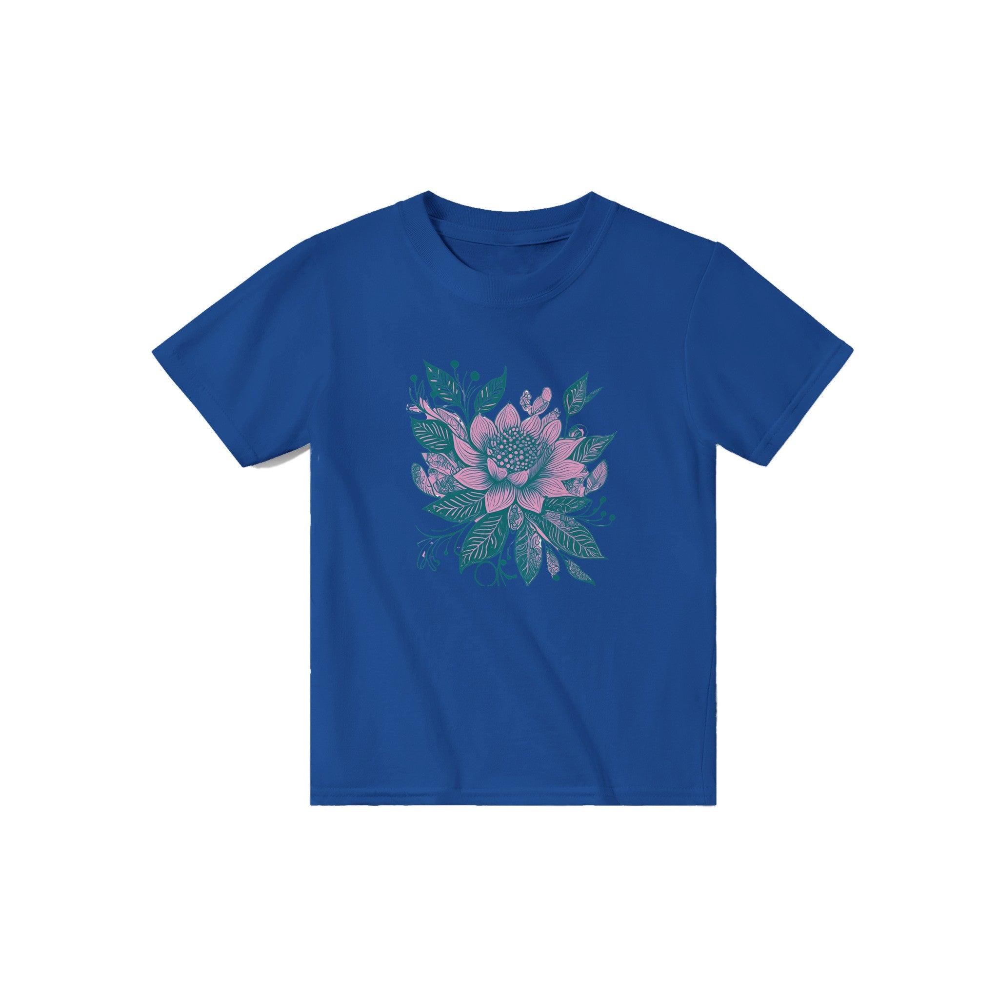 'Floral Pink' Baby Tee - POMA