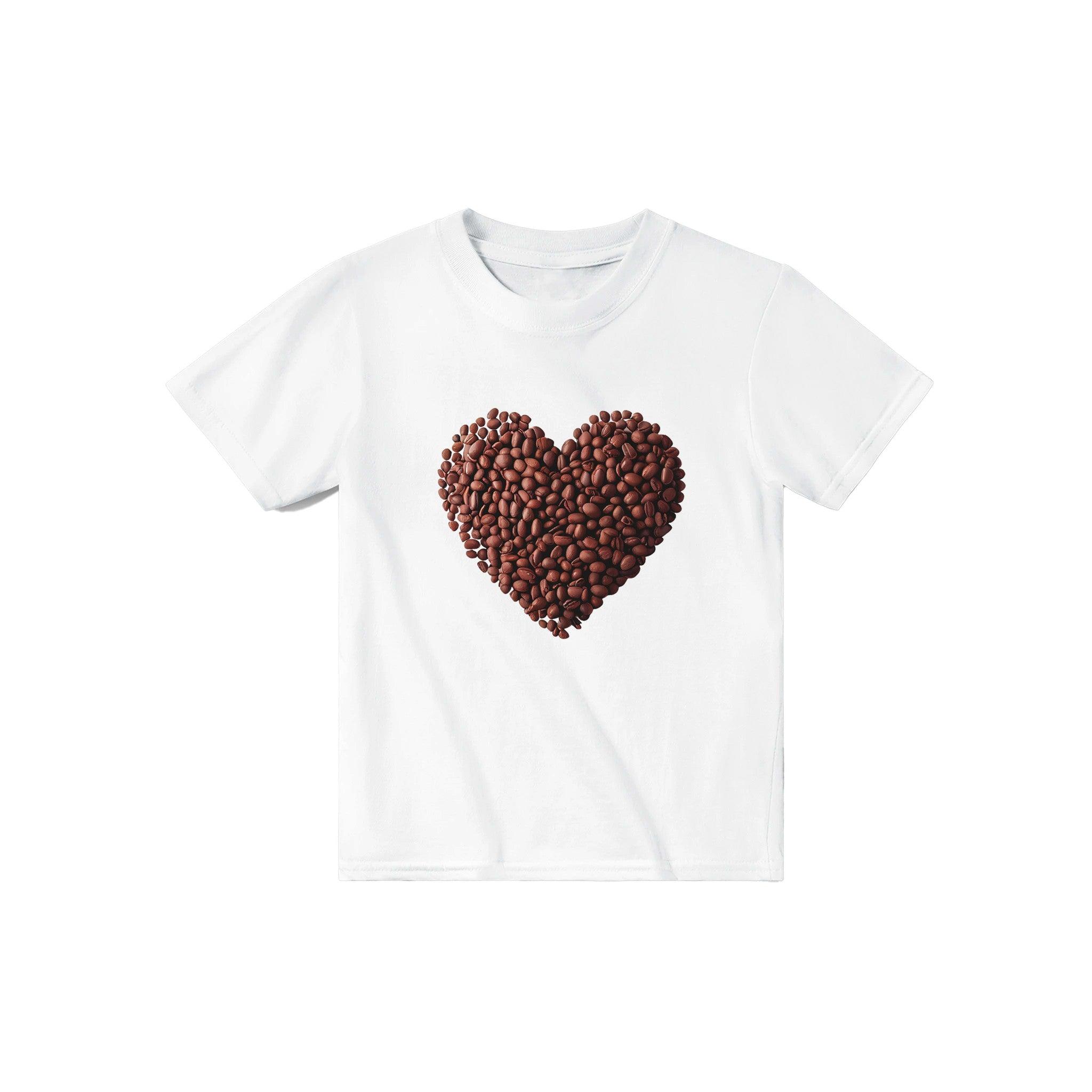 'Heart for Coffee' Baby Tee - POMA