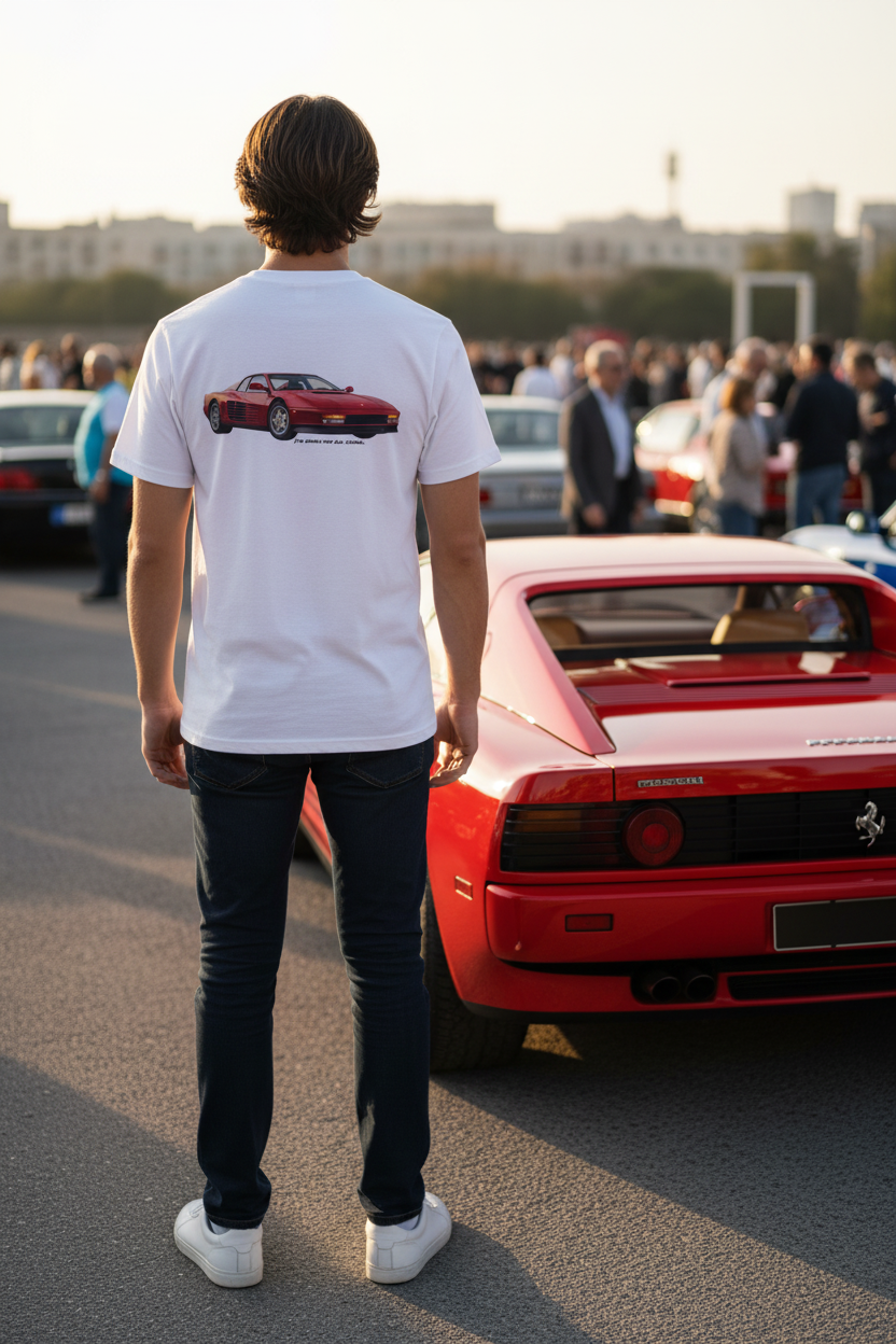 Ferrari Testarossa T-Shirt Lifestyle