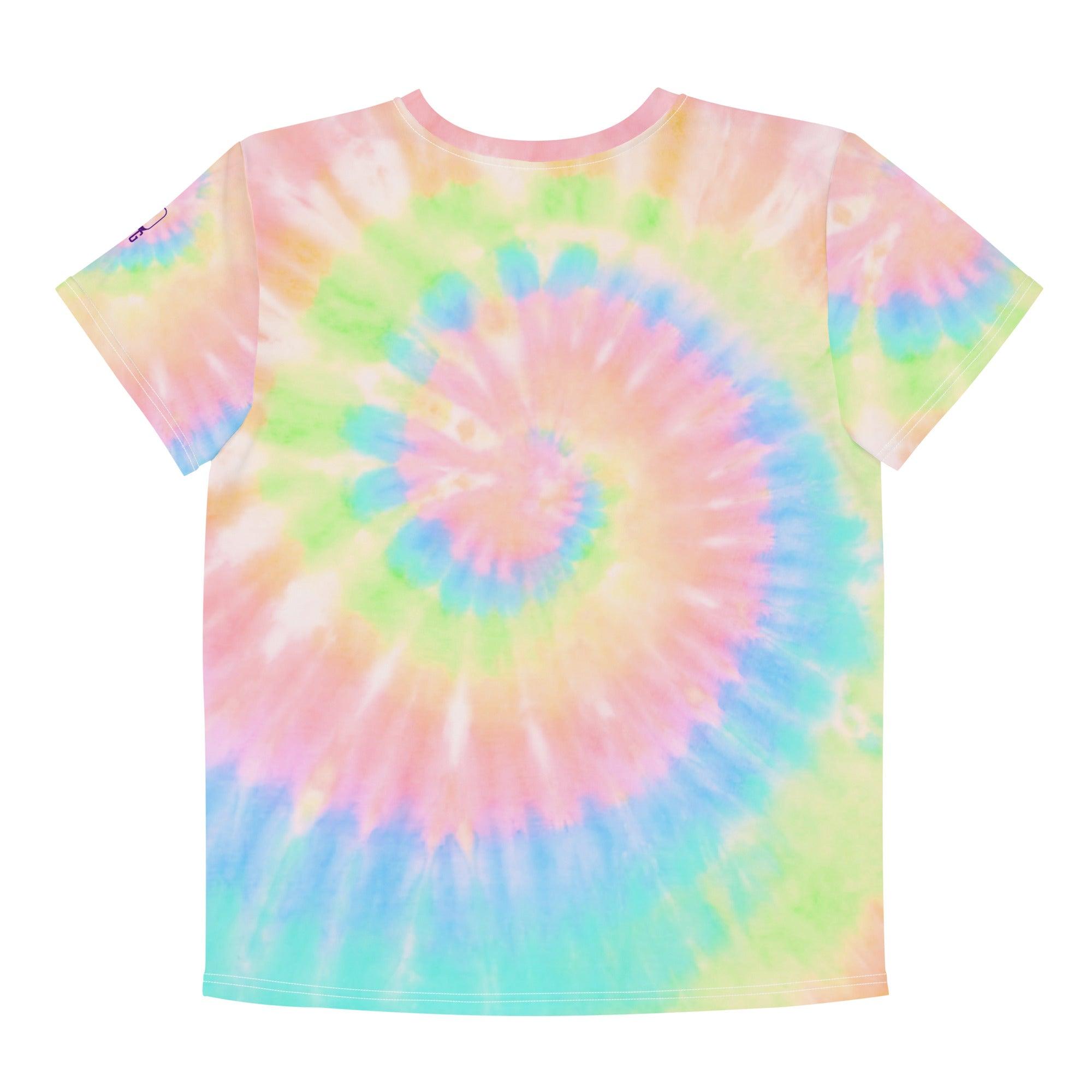 'Festival Girl' Tie-Dye Baby Tee - POMA Graphics