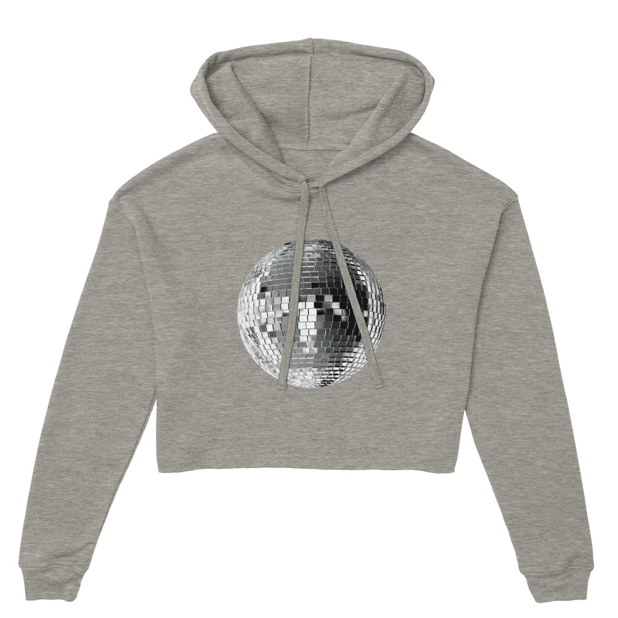 'Disco Ball' Cropped Hoodie - POMA