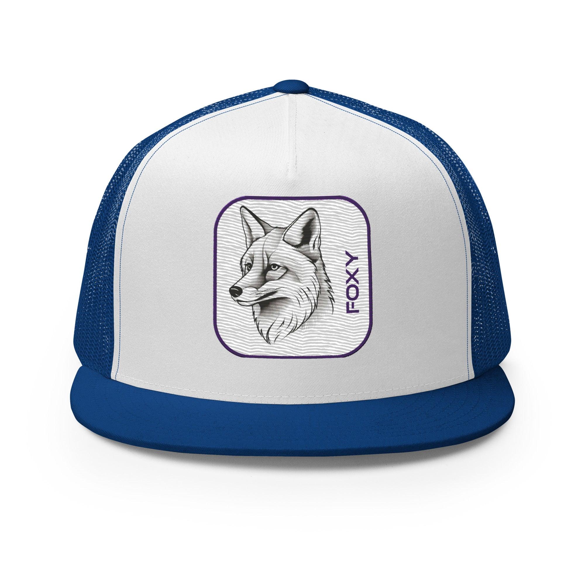 'Foxy' five-panel Trucker Cap - POMA Graphics