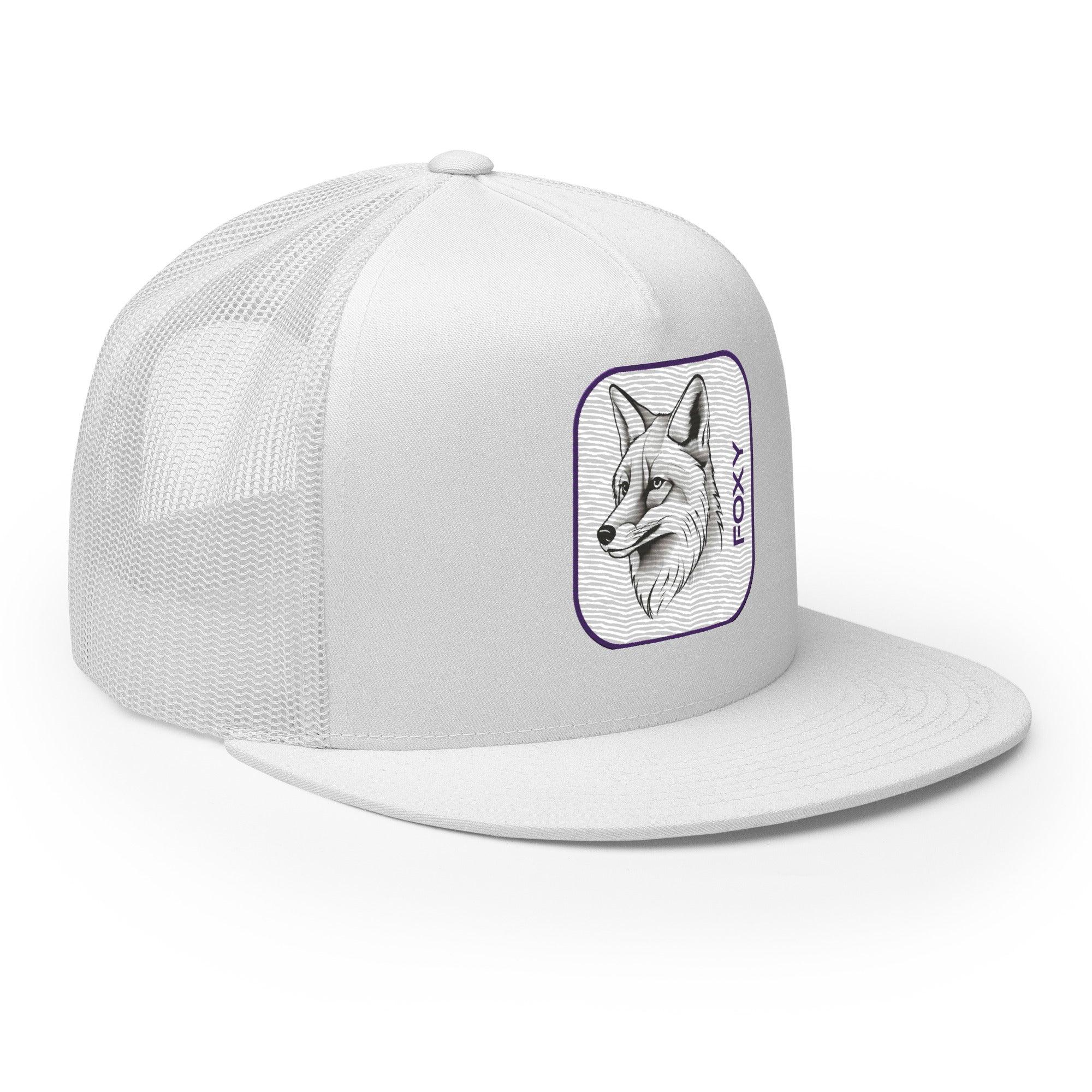 'Foxy' five-panel Trucker Cap - POMA Graphics