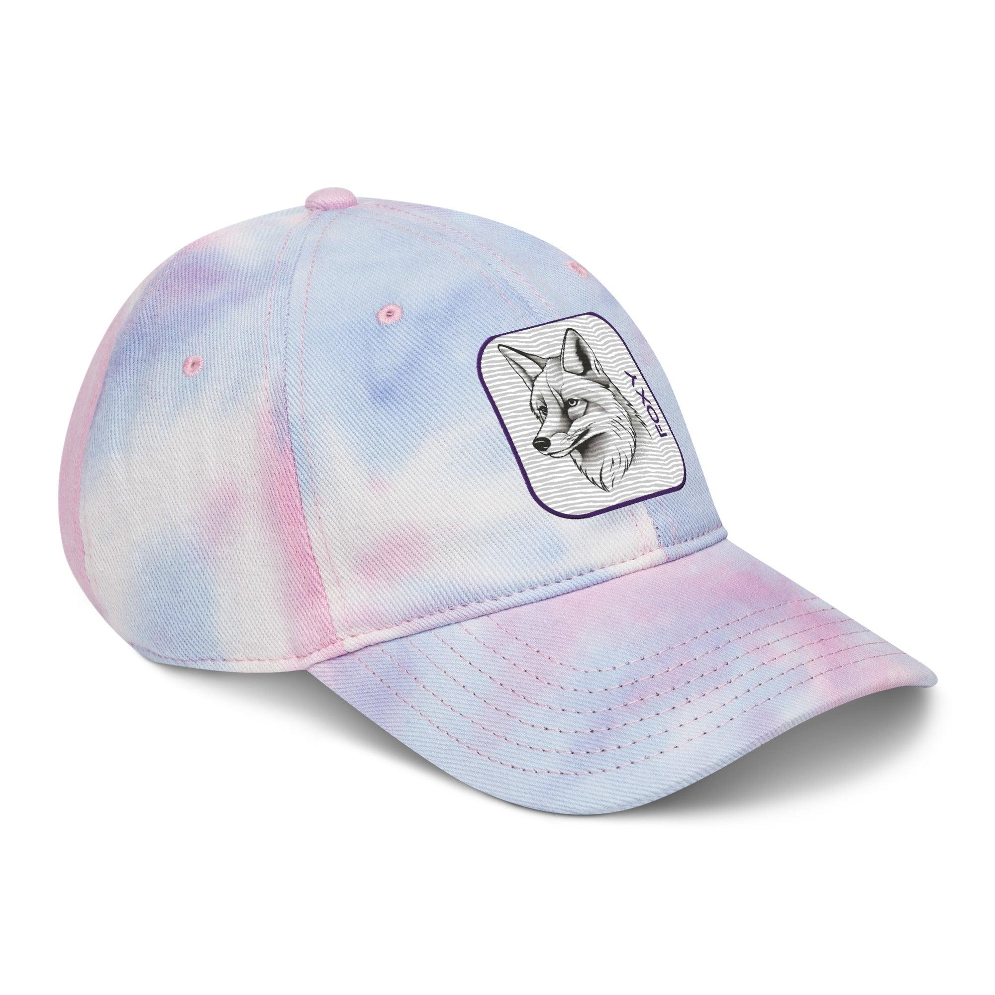 'Foxy' Tie dye hat - POMA Graphics