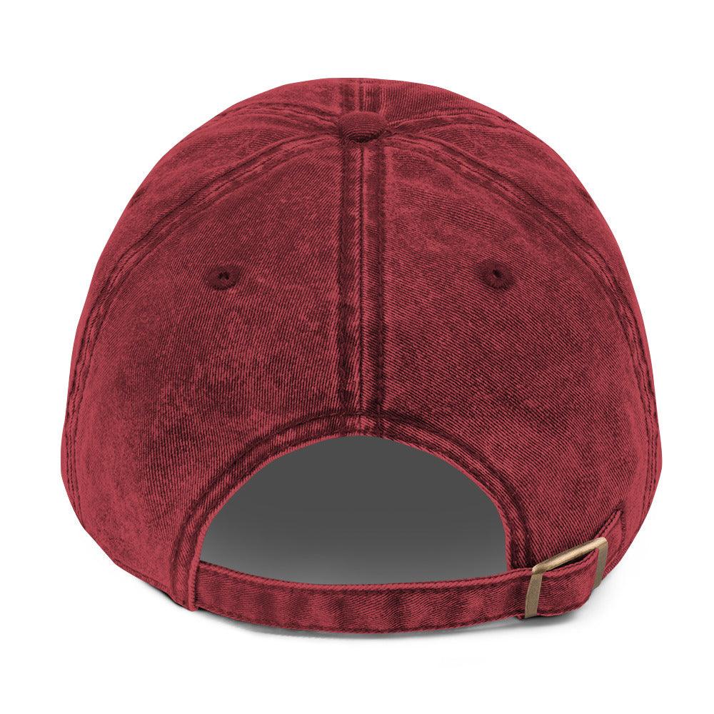 'Foxy' Vintage Cotton Twill Cap - POMA Graphics