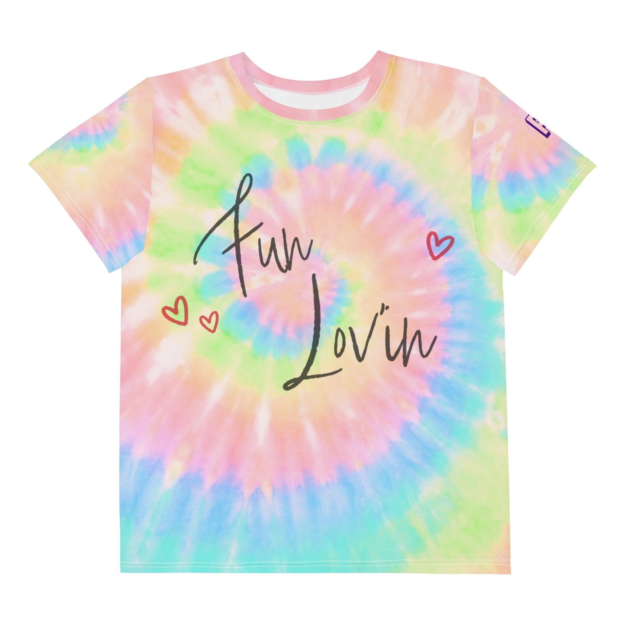 'Fun Lov'in' Tie-Dye Baby Tee - POMA Graphics