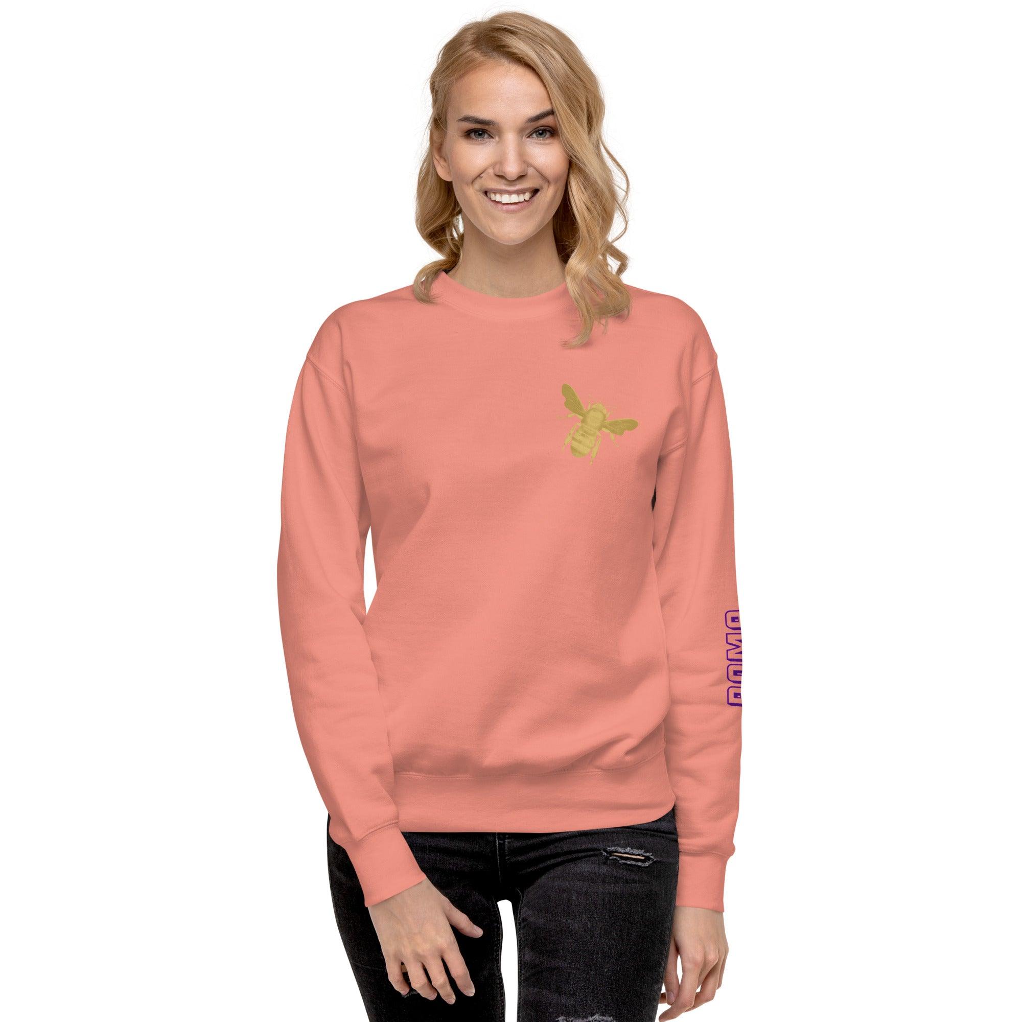 'Gold Edition Bee' Boyfriend Premium Sweatshirt - POMA Graphics