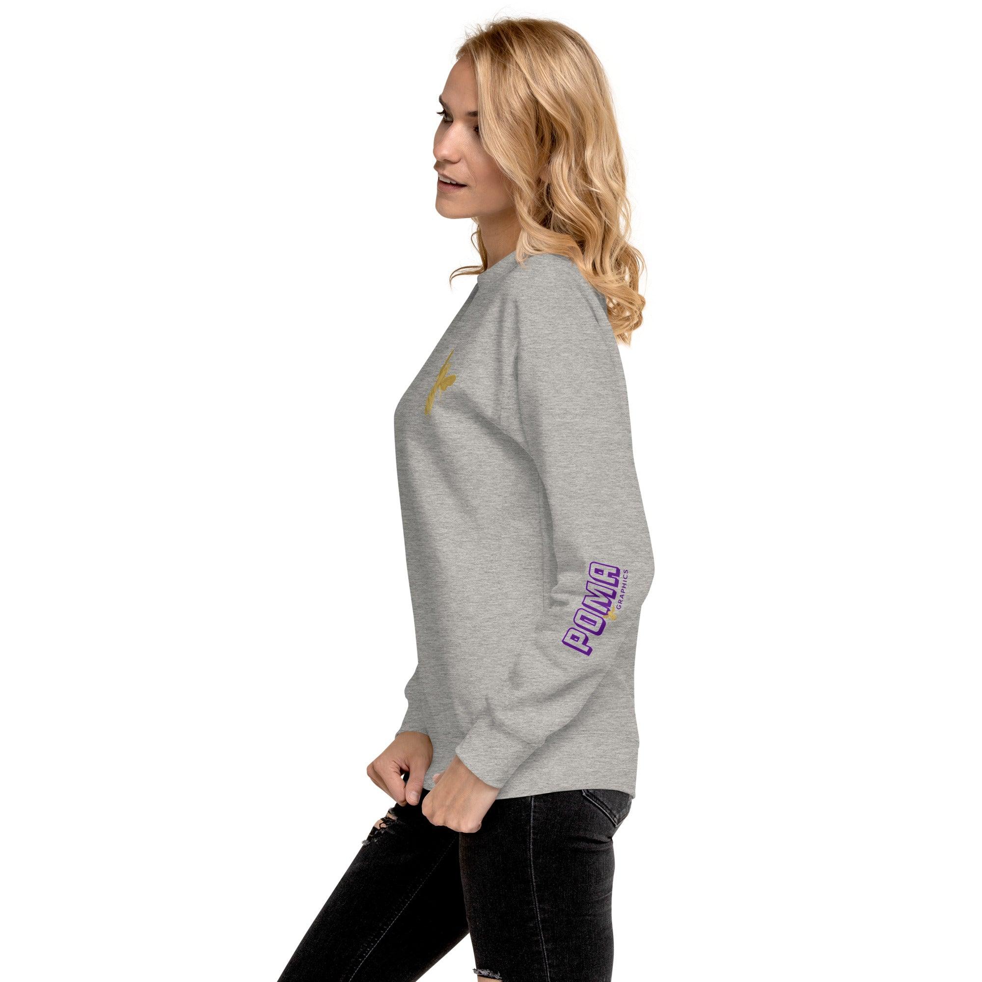 'Gold Edition Bee' Boyfriend Premium Sweatshirt - POMA Graphics