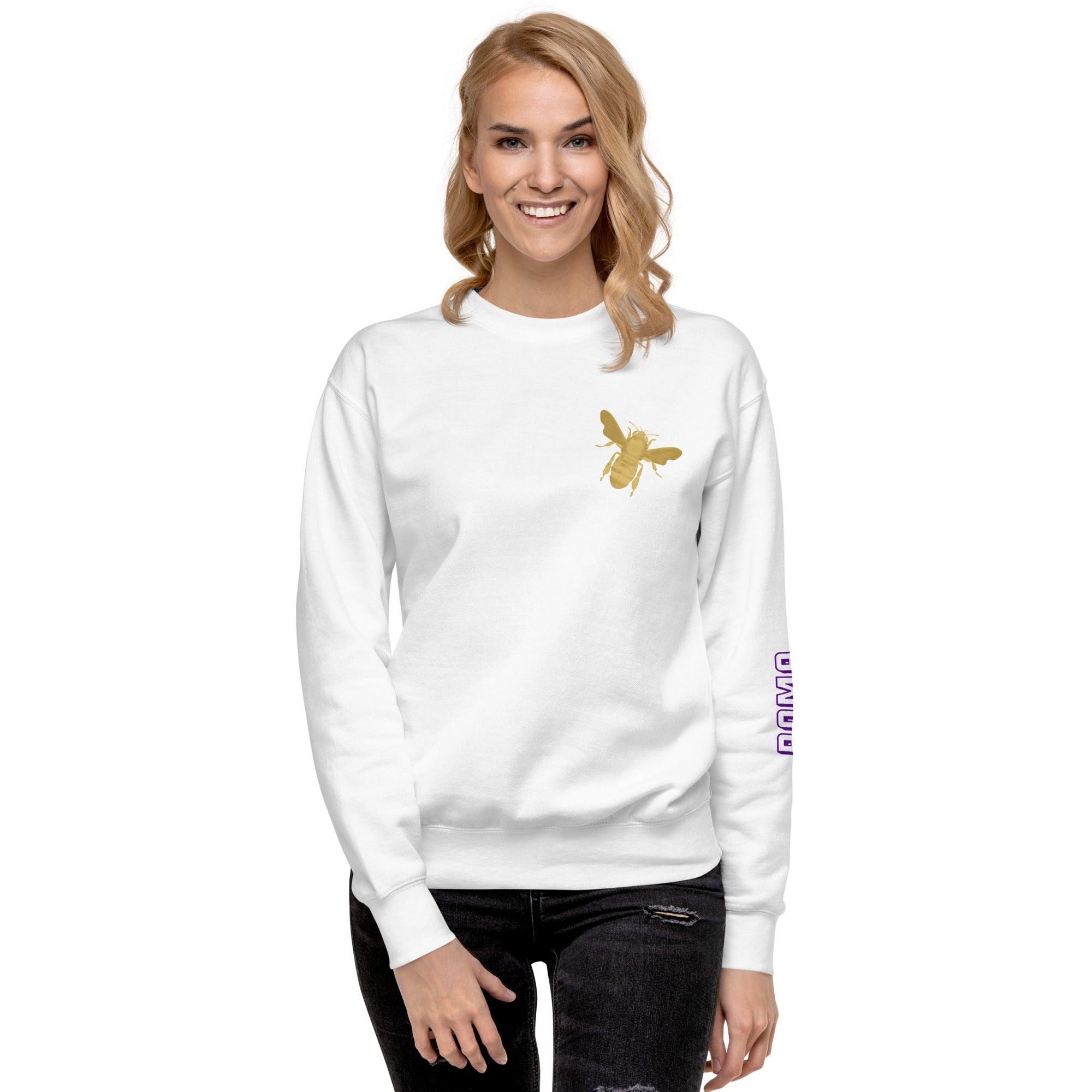 'Gold Edition Bee' Boyfriend Premium Sweatshirt - POMA Graphics