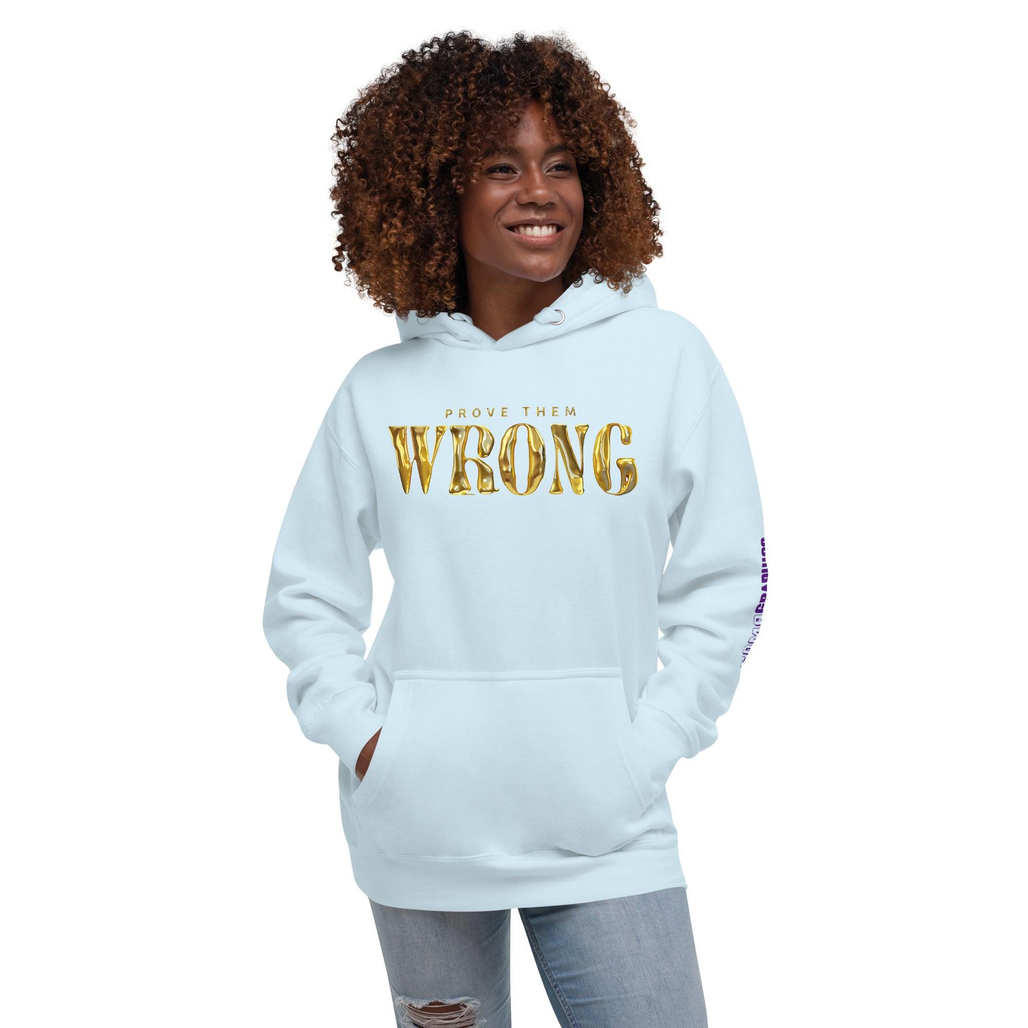 'Gold Edition Prove Them Wrong' Boyfriend Premium Hoodie - POMA Graphics