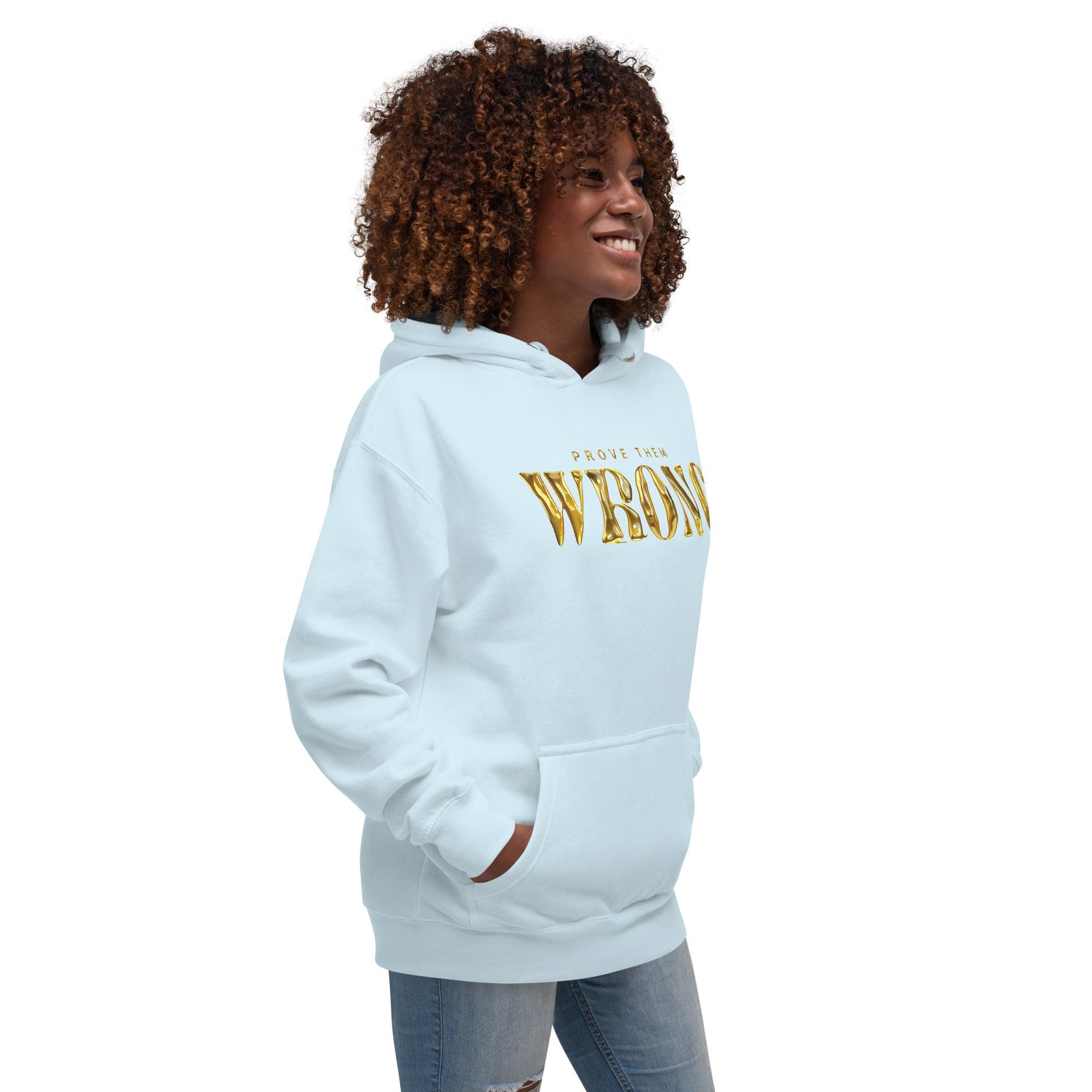 'Gold Edition Prove Them Wrong' Boyfriend Premium Hoodie - POMA Graphics