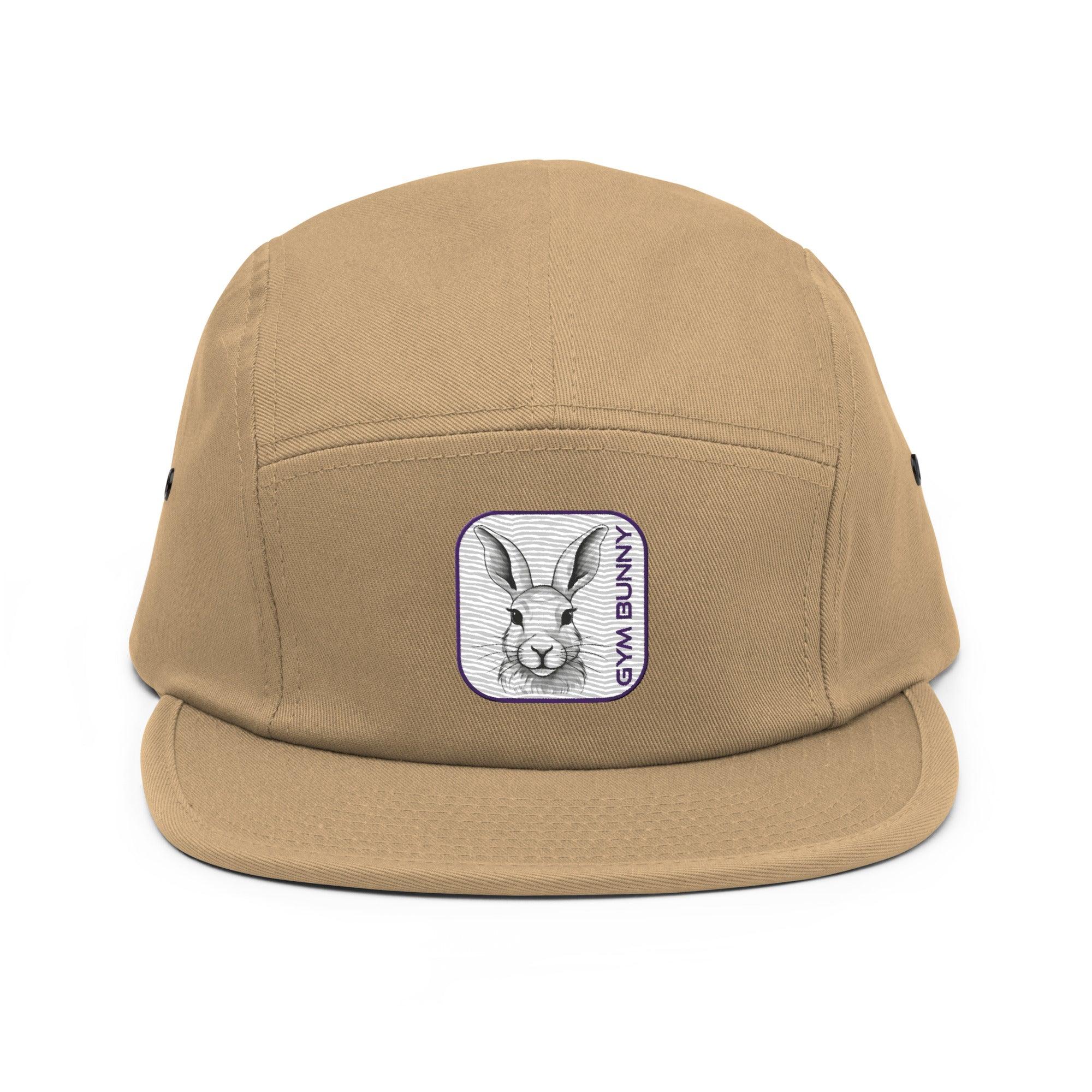 'Gym Bunny' Five Panel Cap - POMA Graphics