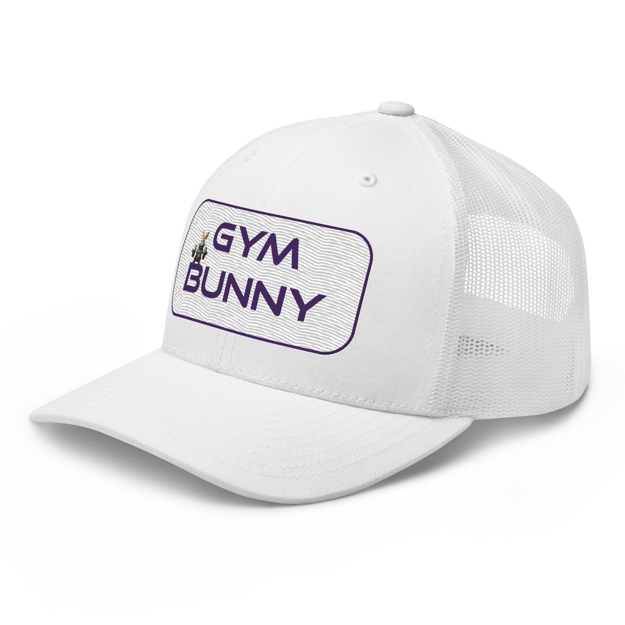 'Gym Bunny' Retro Trucker Cap - POMA Graphics