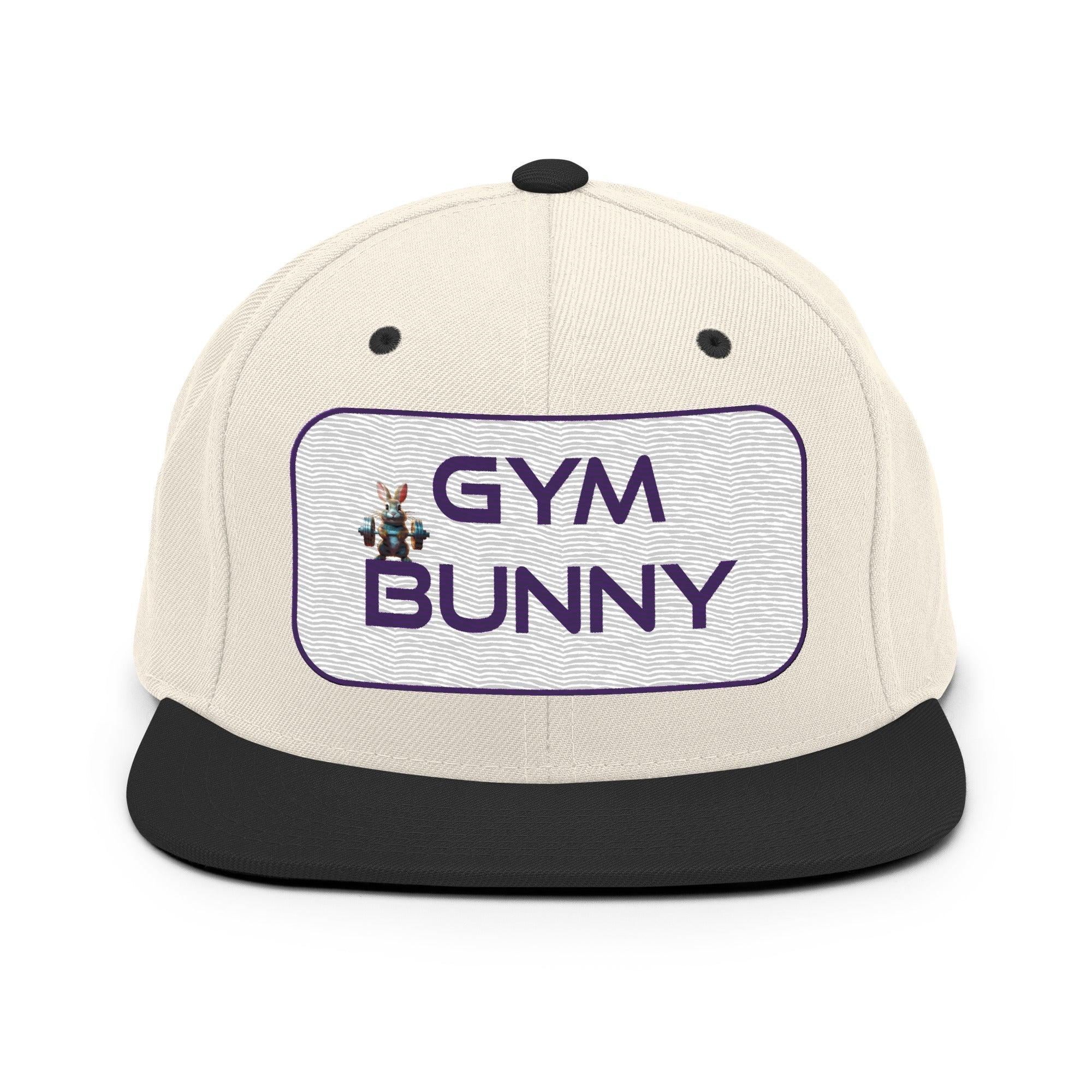 'Gym Bunny' Snapback Hat - POMA Graphics