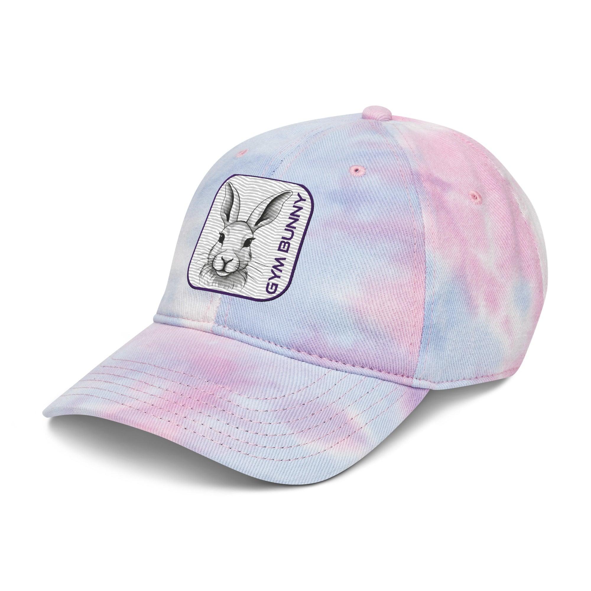 'Gym Bunny' Tie dye hat - POMA Graphics