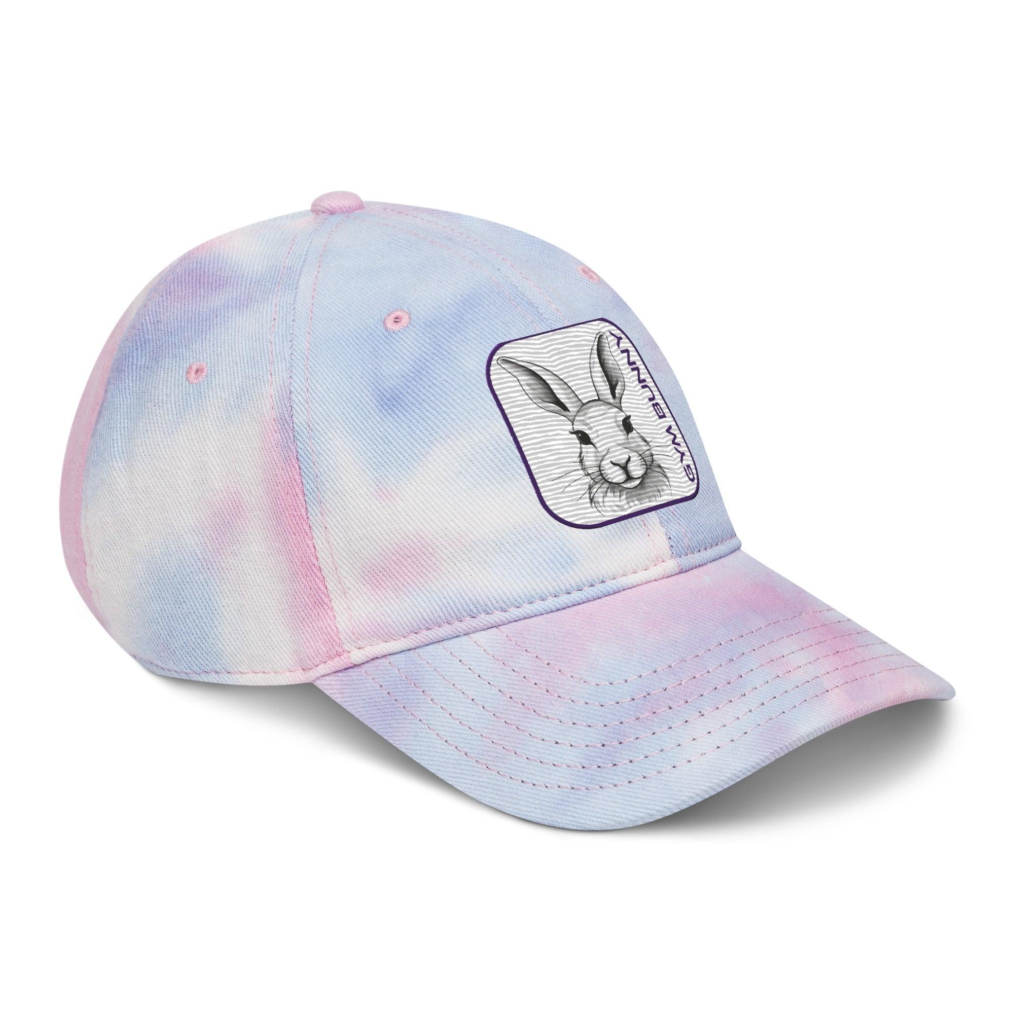 'Gym Bunny' Tie dye hat - POMA Graphics