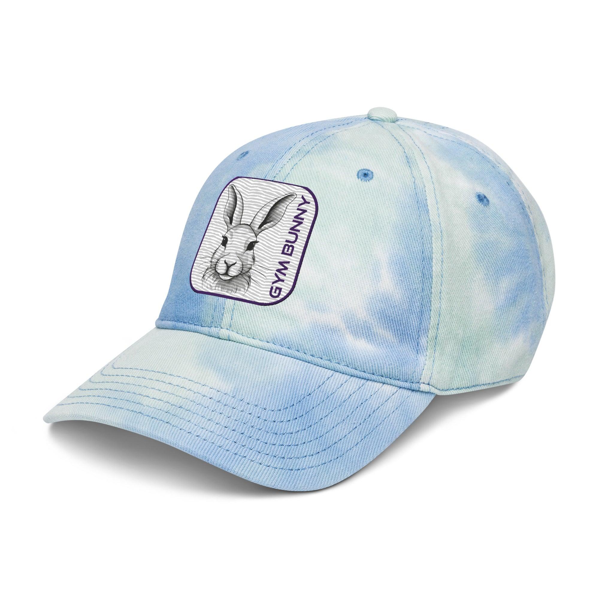 'Gym Bunny' Tie dye hat - POMA Graphics