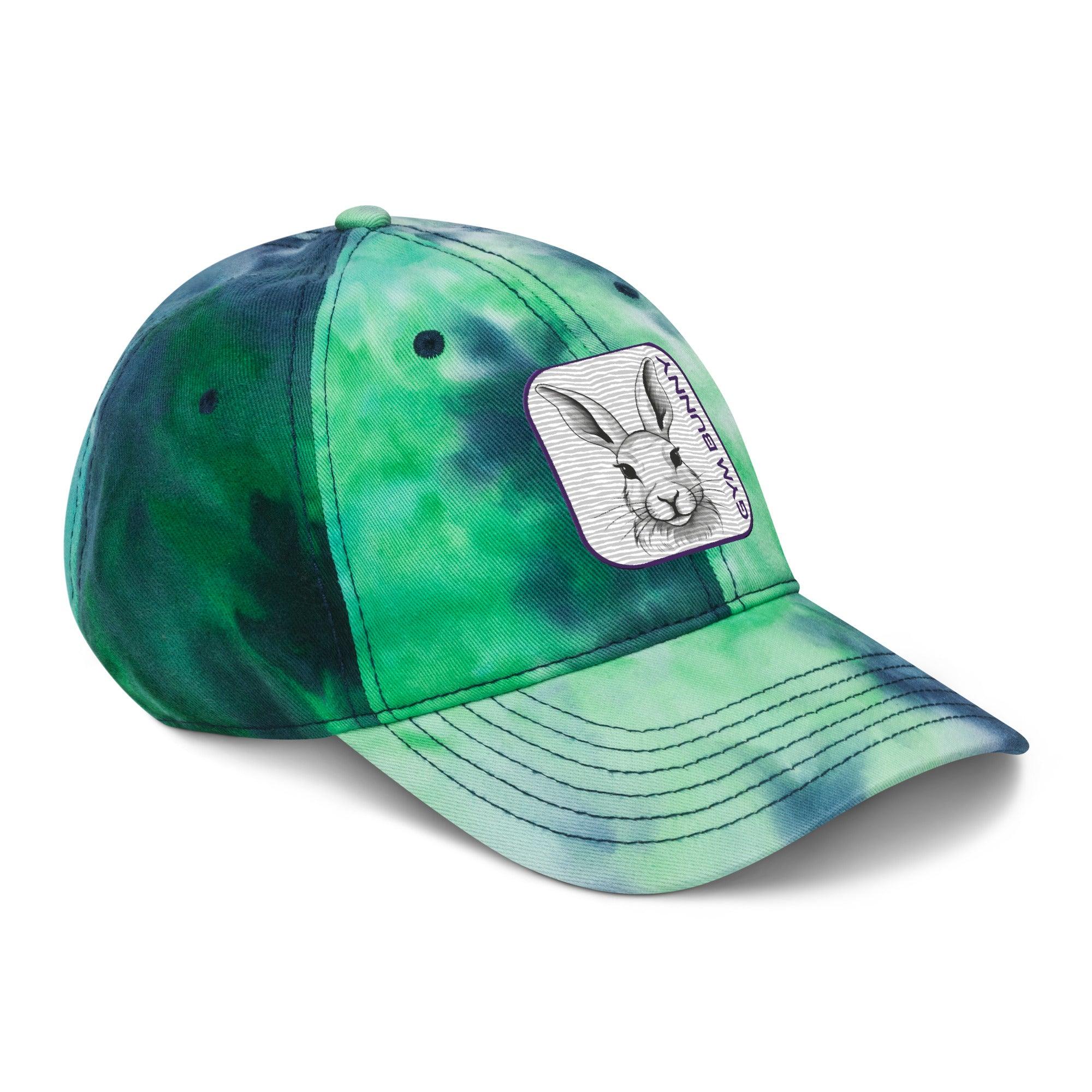 'Gym Bunny' Tie dye hat - POMA Graphics