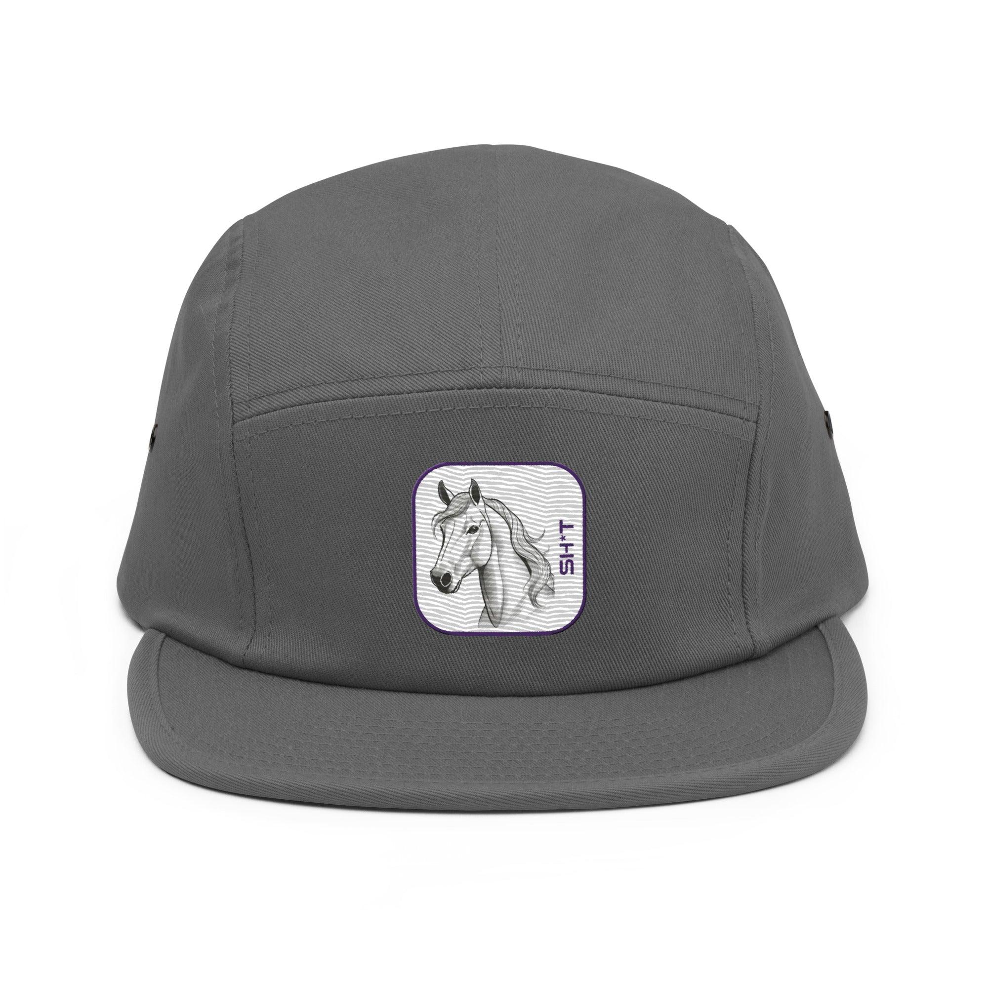 'Horse Sh*t' Five Panel Cap - POMA Graphics