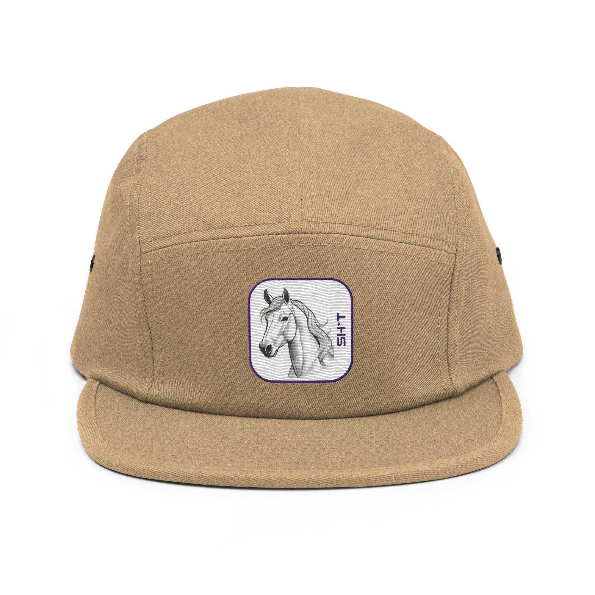 'Horse Sh*t' Five Panel Cap - POMA Graphics