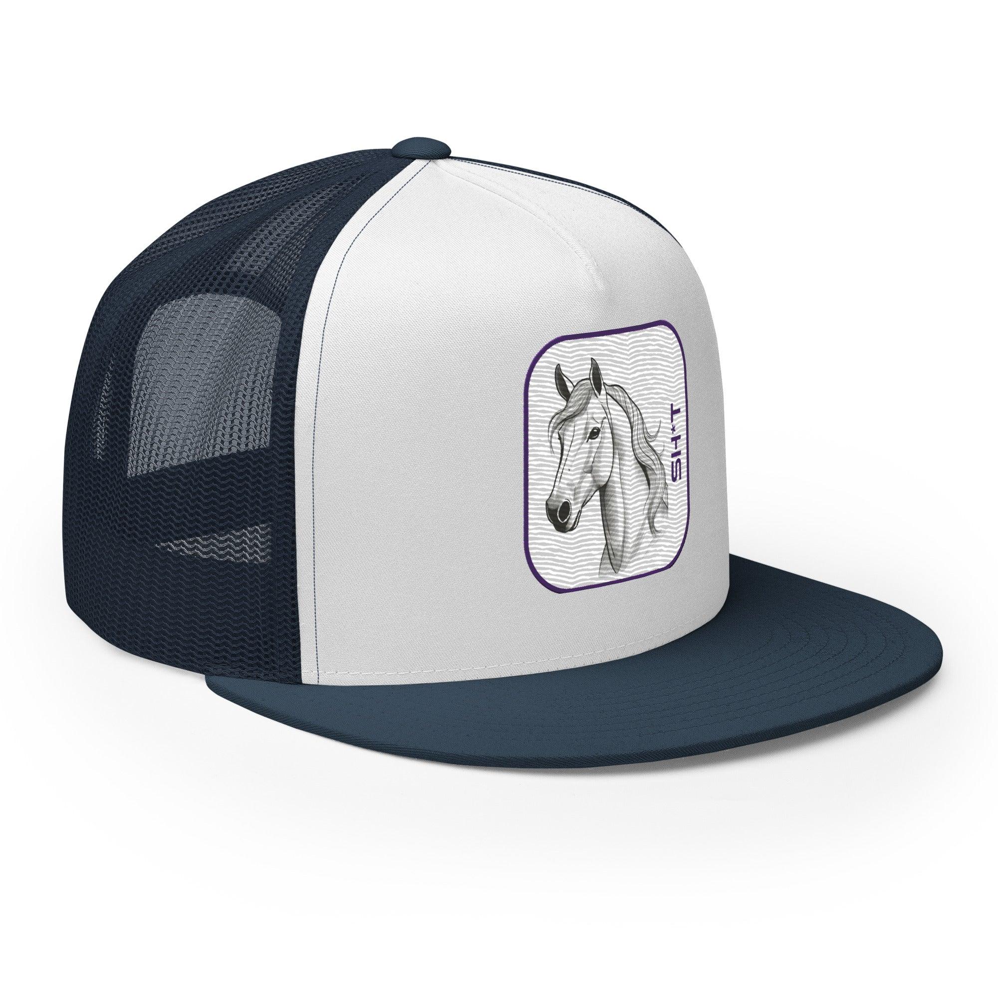 'Horse Sh*t' five-panel Trucker Cap - POMA Graphics