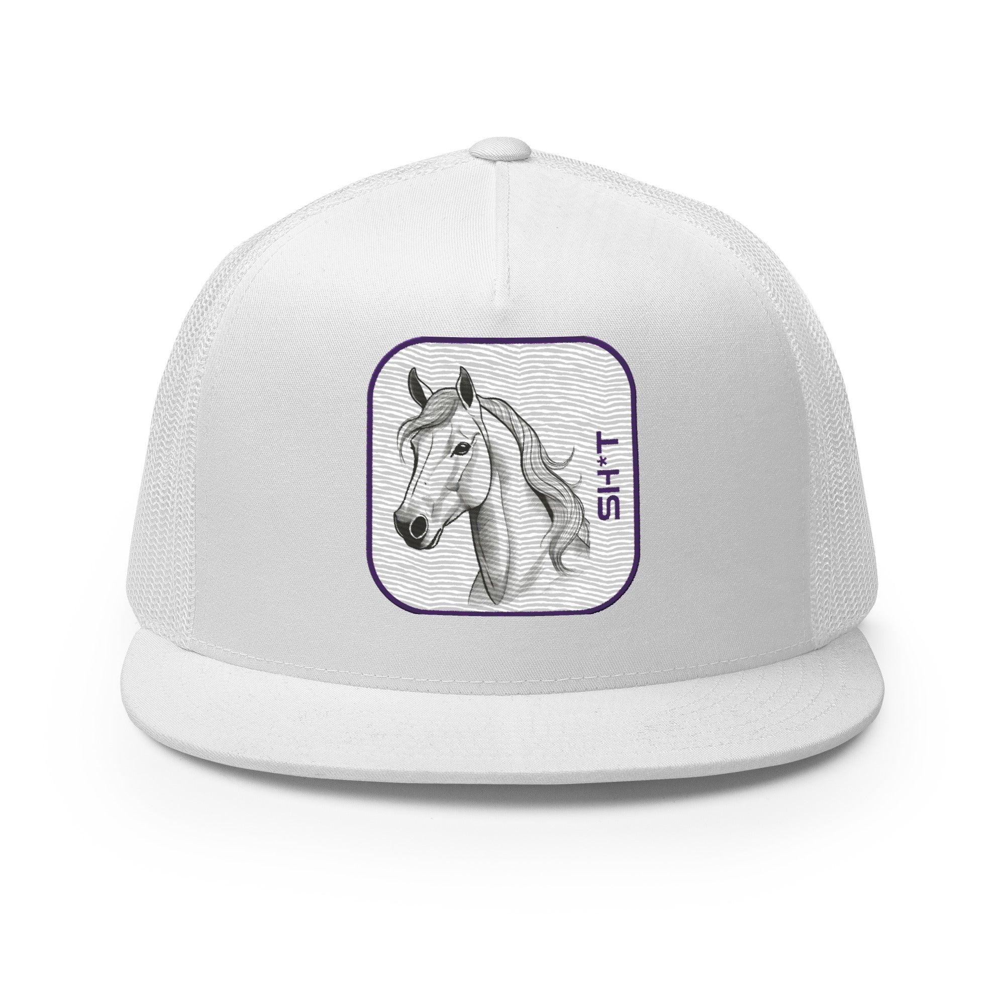 'Horse Sh*t' five-panel Trucker Cap - POMA Graphics