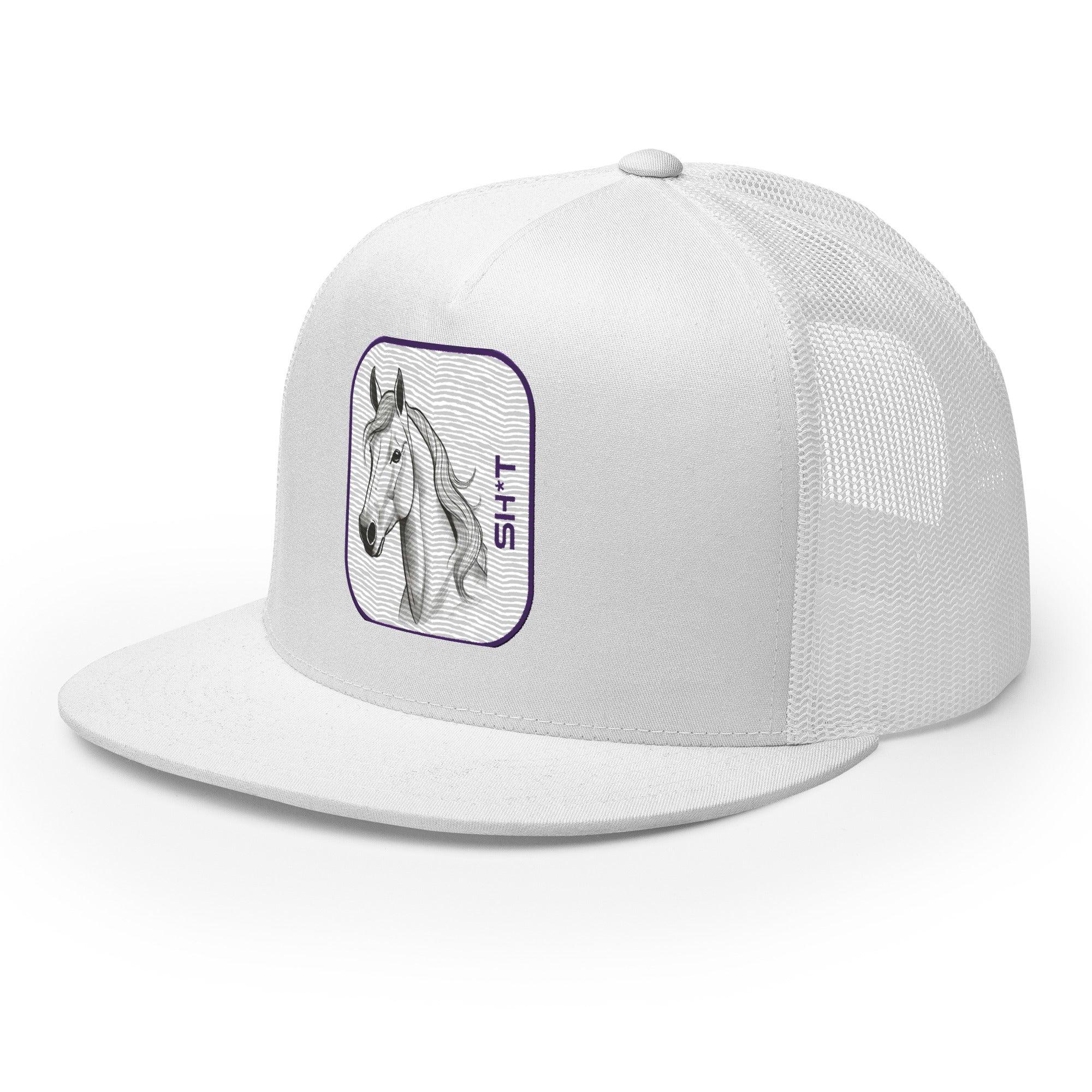 'Horse Sh*t' five-panel Trucker Cap - POMA Graphics