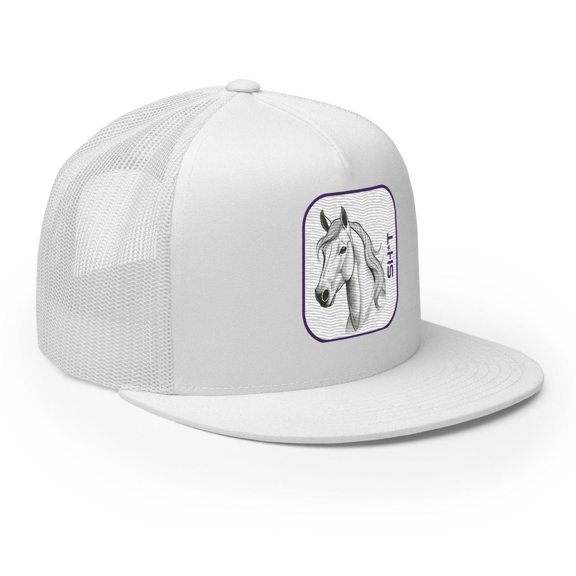 'Horse Sh*t' five-panel Trucker Cap - POMA Graphics