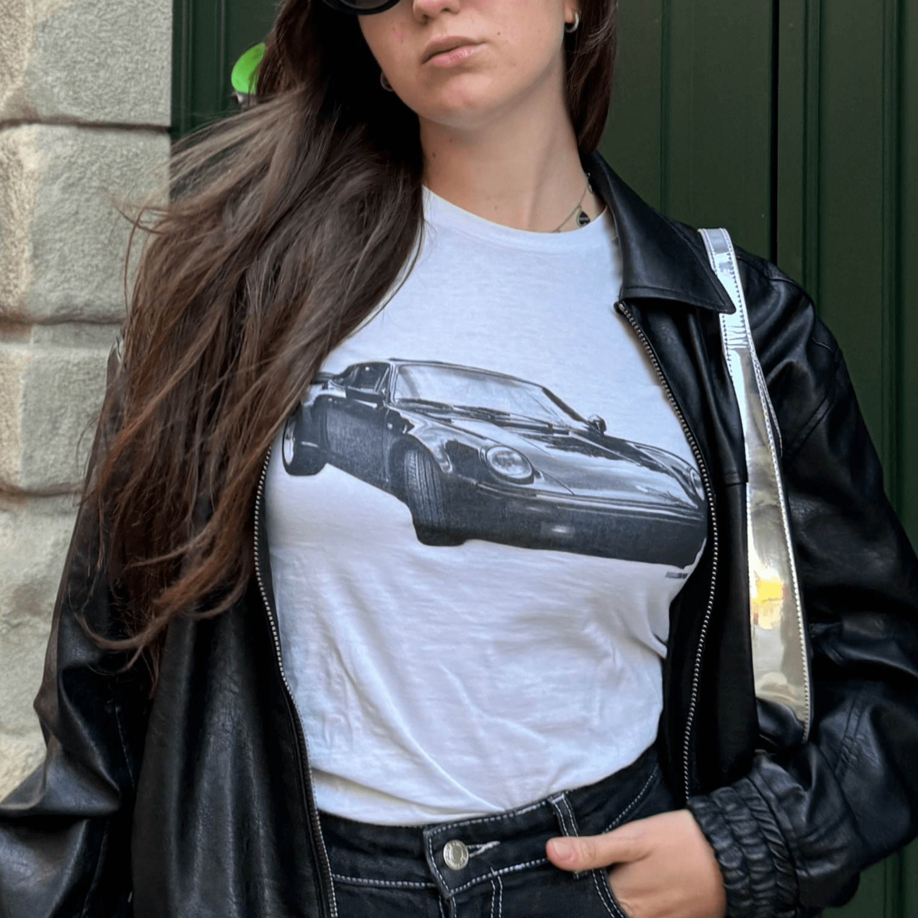 '80's Yuppie Porsche' Baby Tee