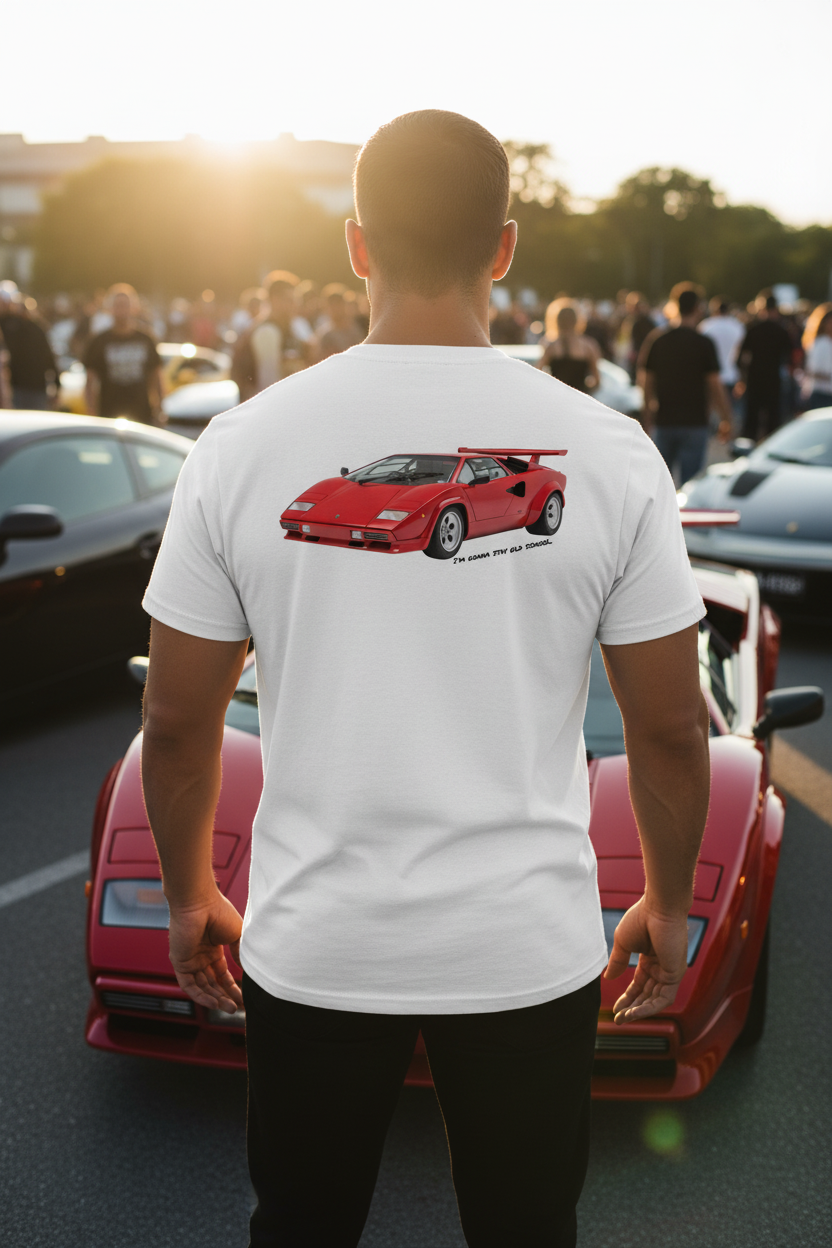 Lamborghini Countach T-Shirt Lifestyle