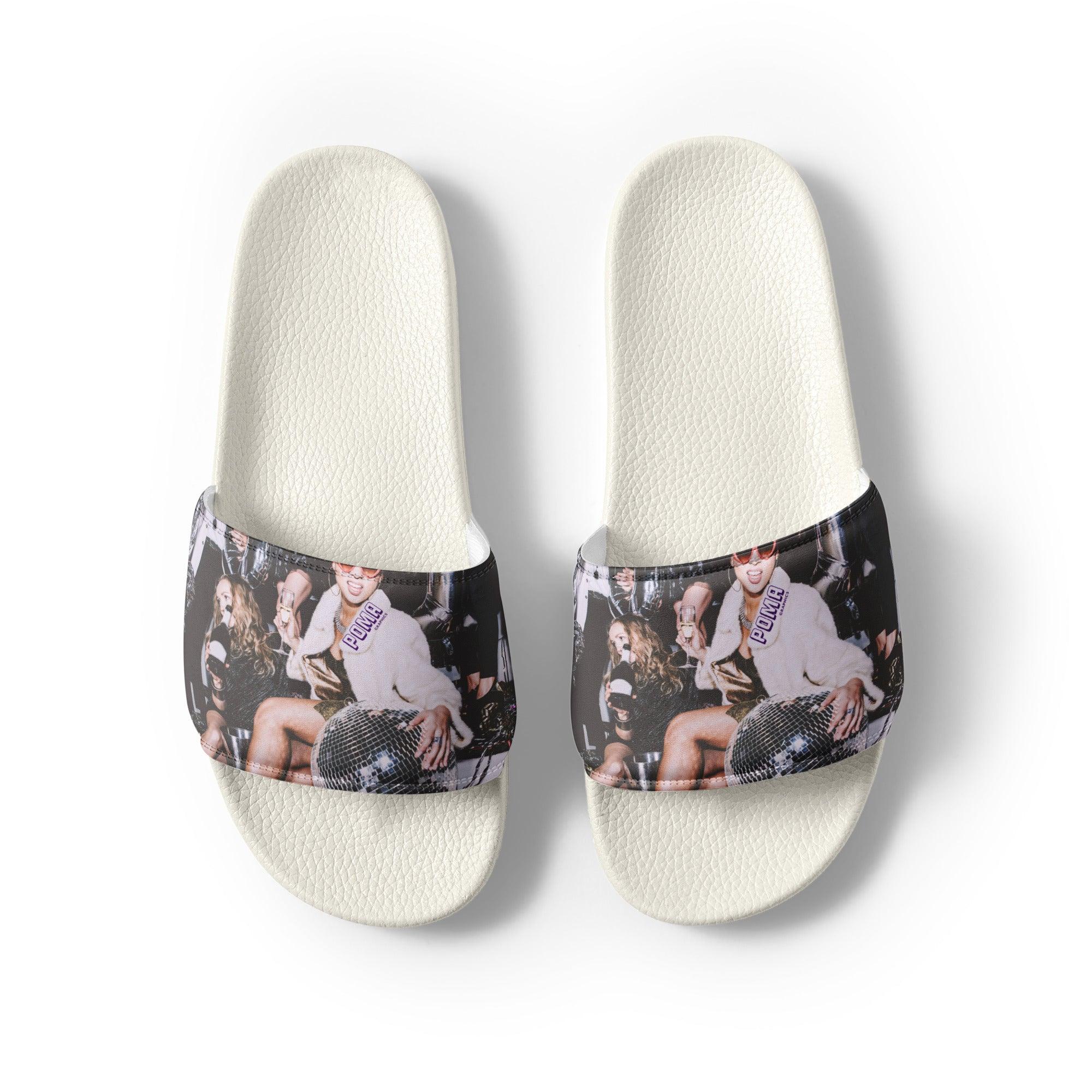 'Party' Women's slides - POMA Graphics