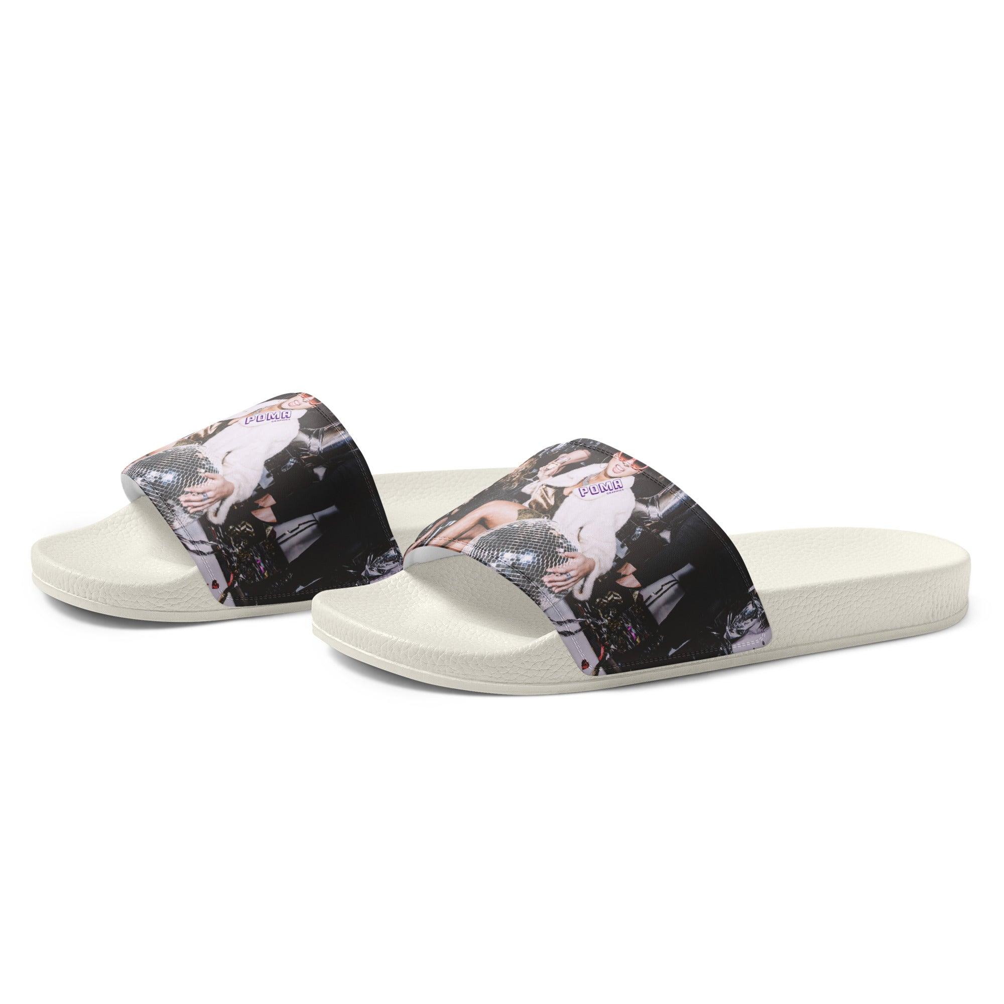 'Party' Women's slides - POMA Graphics