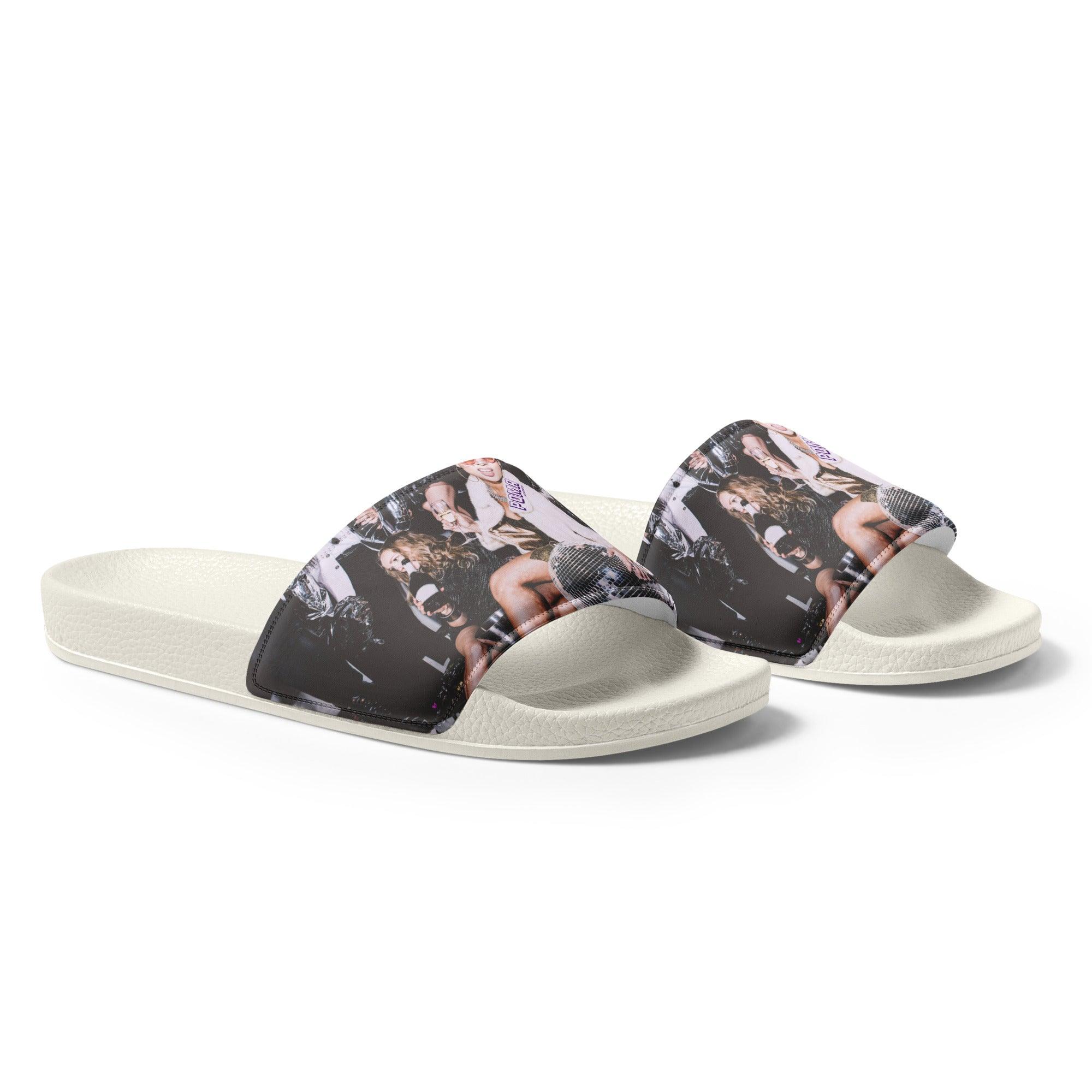 'Party' Women's slides - POMA Graphics