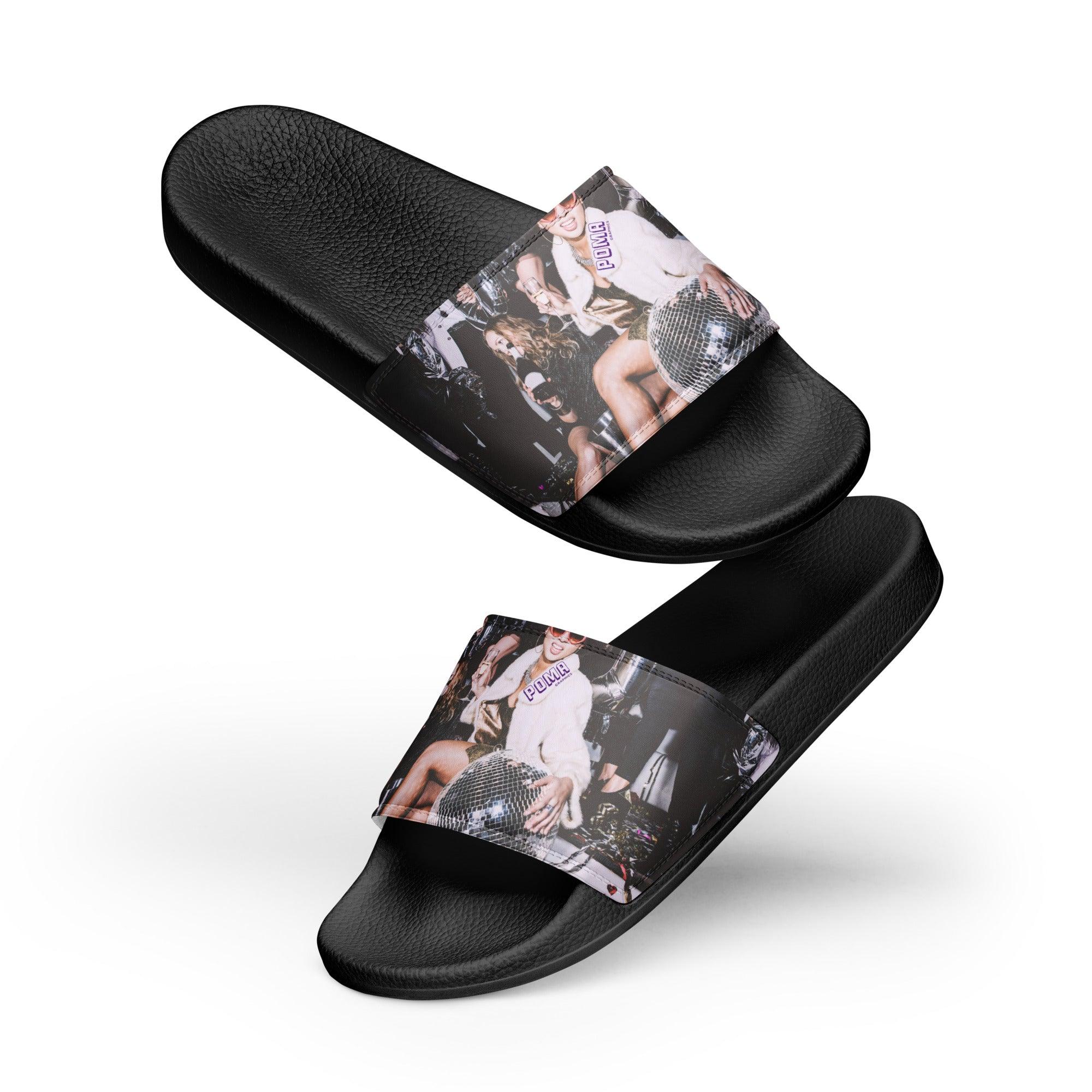 'Party' Women's slides - POMA Graphics