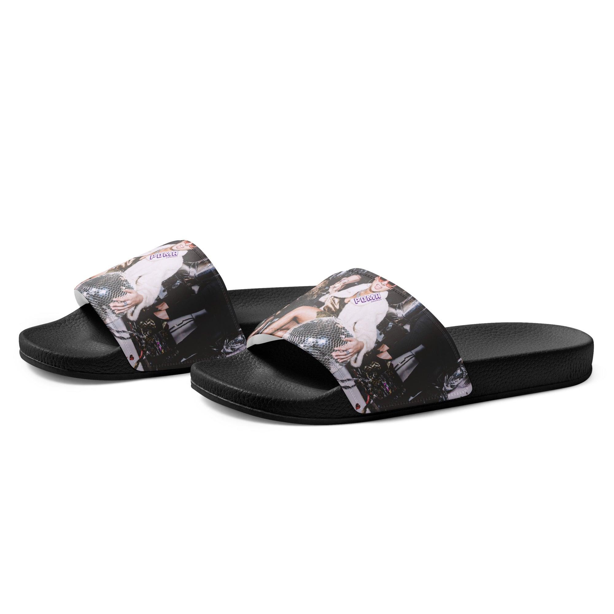 'Party' Women's slides - POMA Graphics