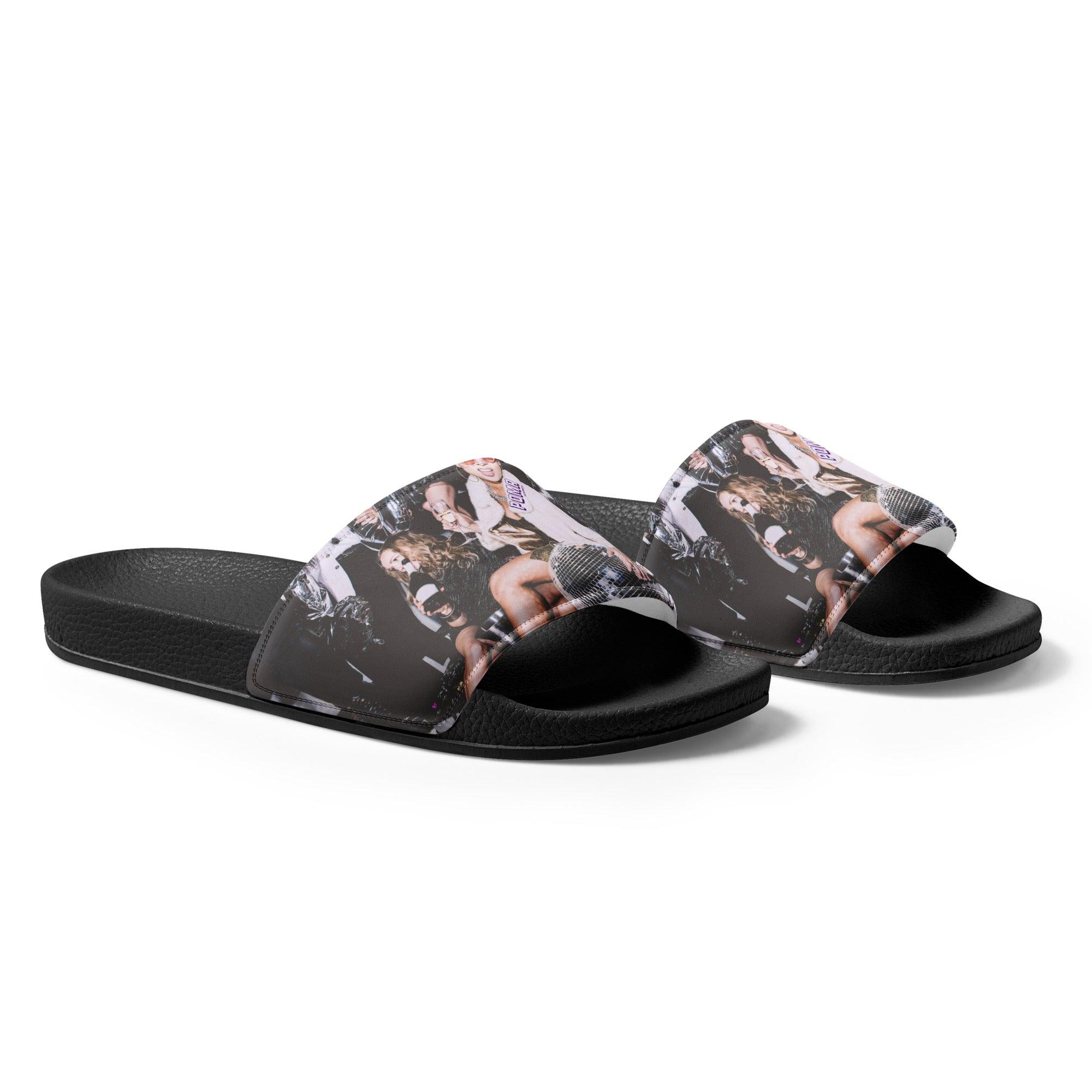 'Party' Women's slides - POMA Graphics