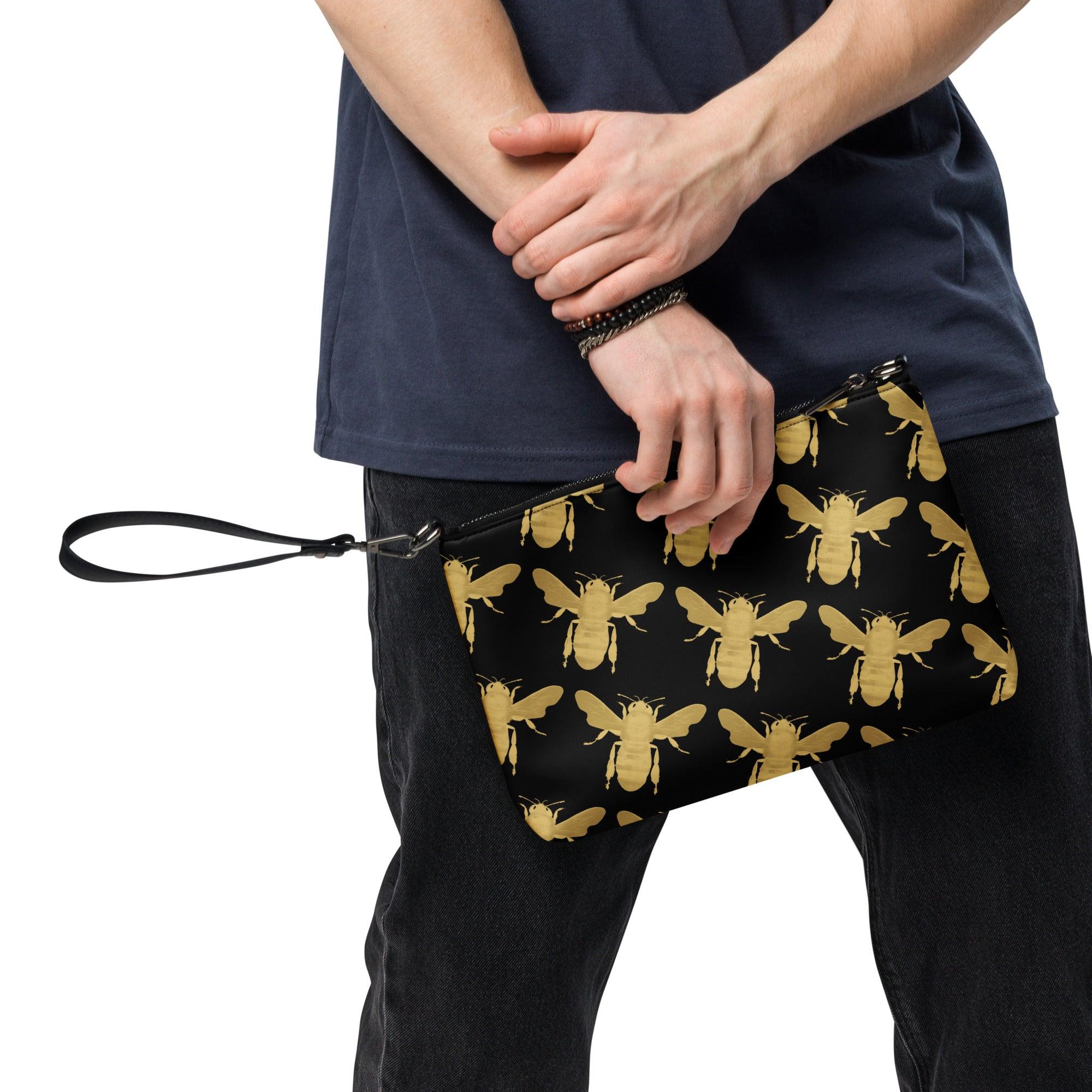 'POMA Bee' Black Crossbody bag - POMA Graphics