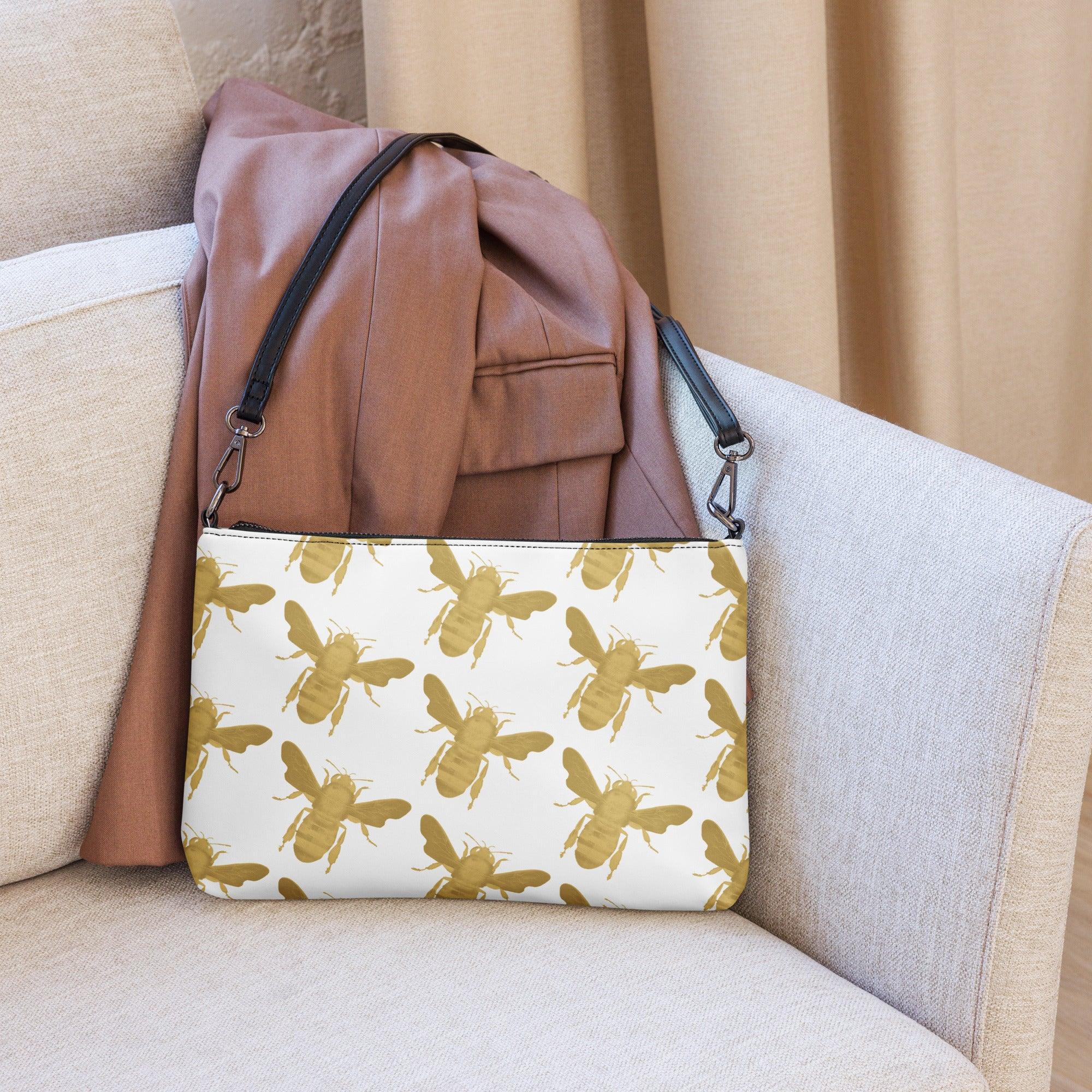 'POMA Golden Bee' Crossbody bag - POMA Graphics