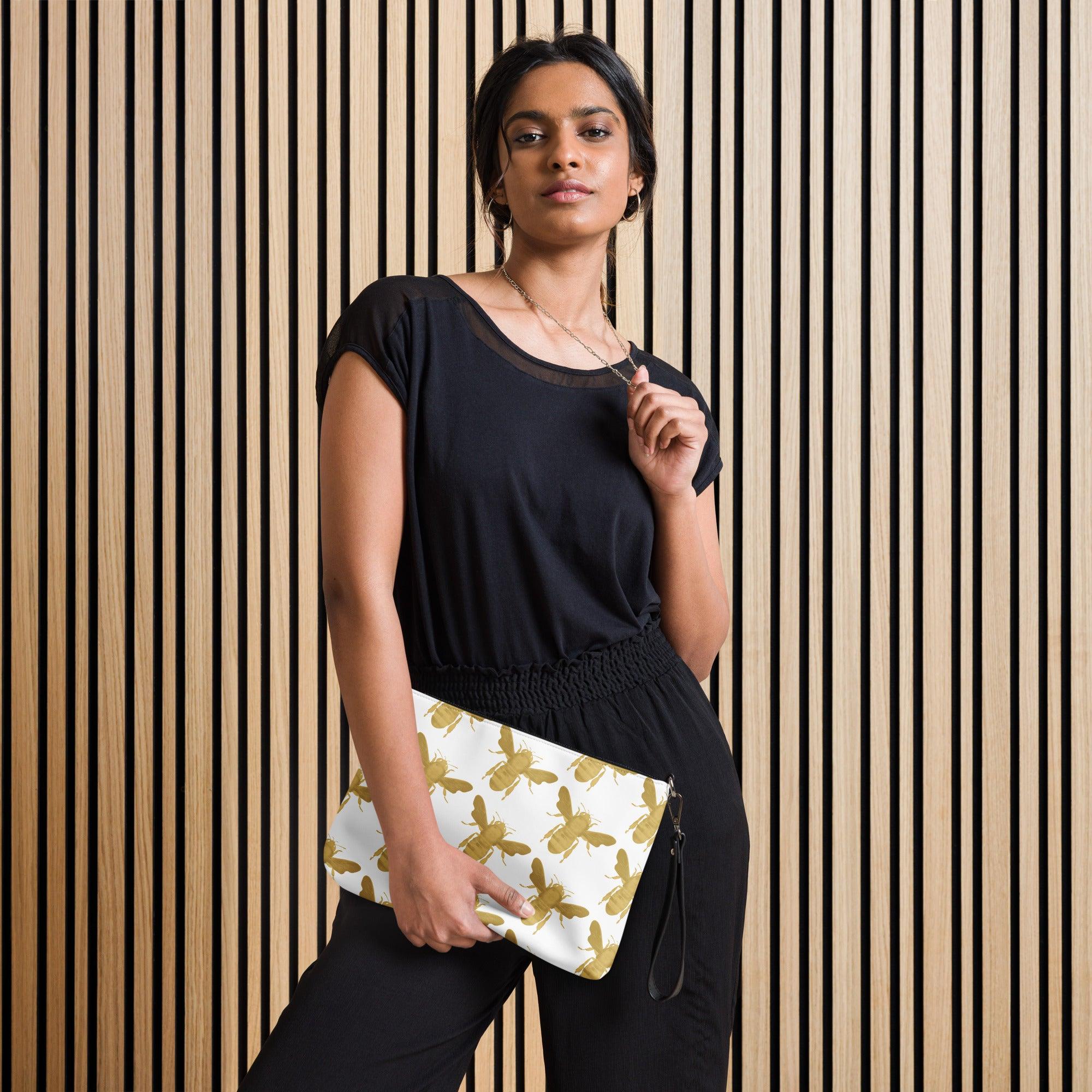 'POMA Golden Bee' Crossbody bag - POMA Graphics