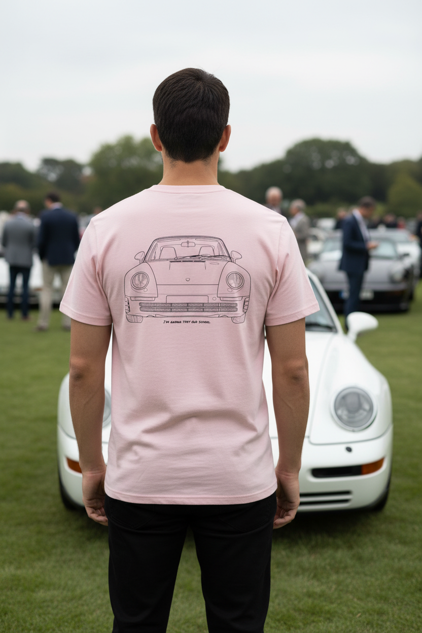 Porsche Organic Cotton T-Shirt Lifestyle