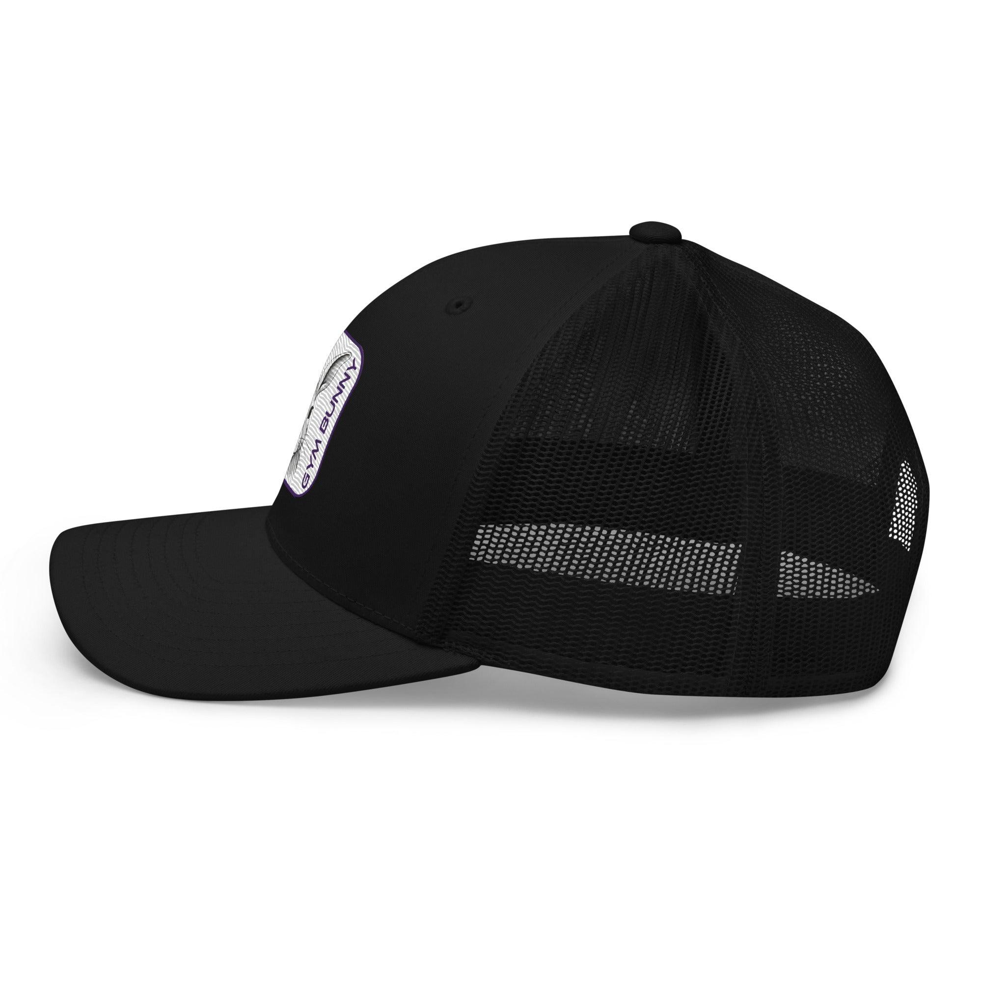 'Gym Bunny' Retro Trucker Cap - POMA Graphics