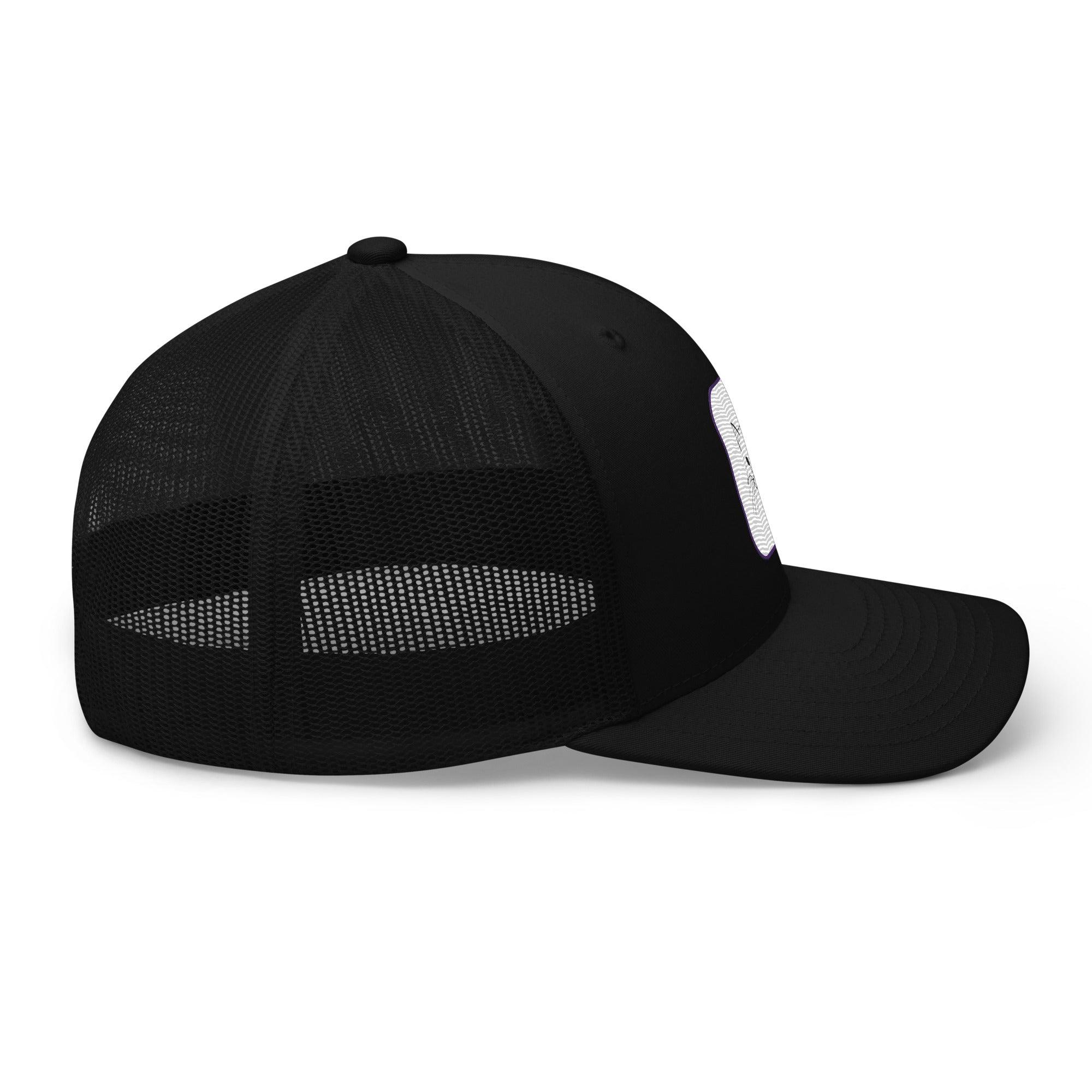 'Cat Walk' Retro Trucker Cap - POMA Graphics